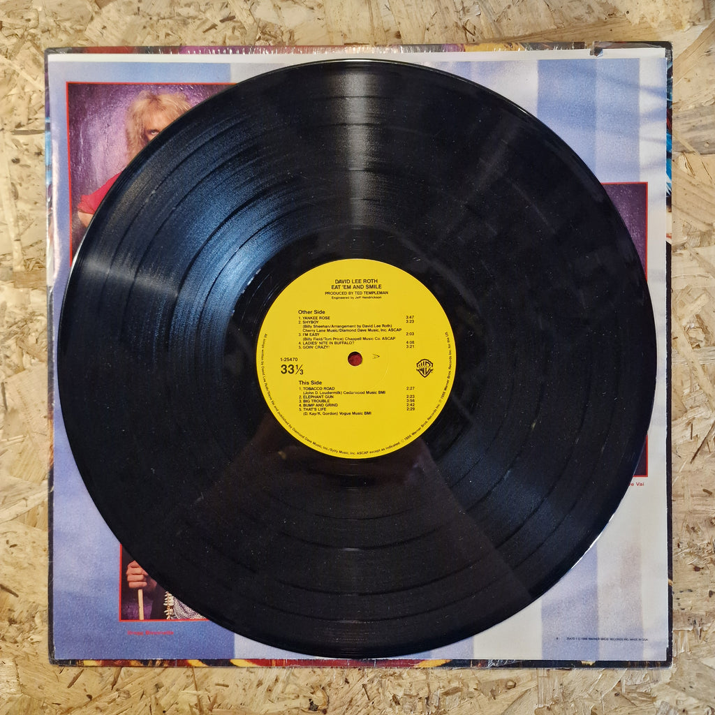 David Lee Roth – Eat 'Em And Smile 1986 US Press