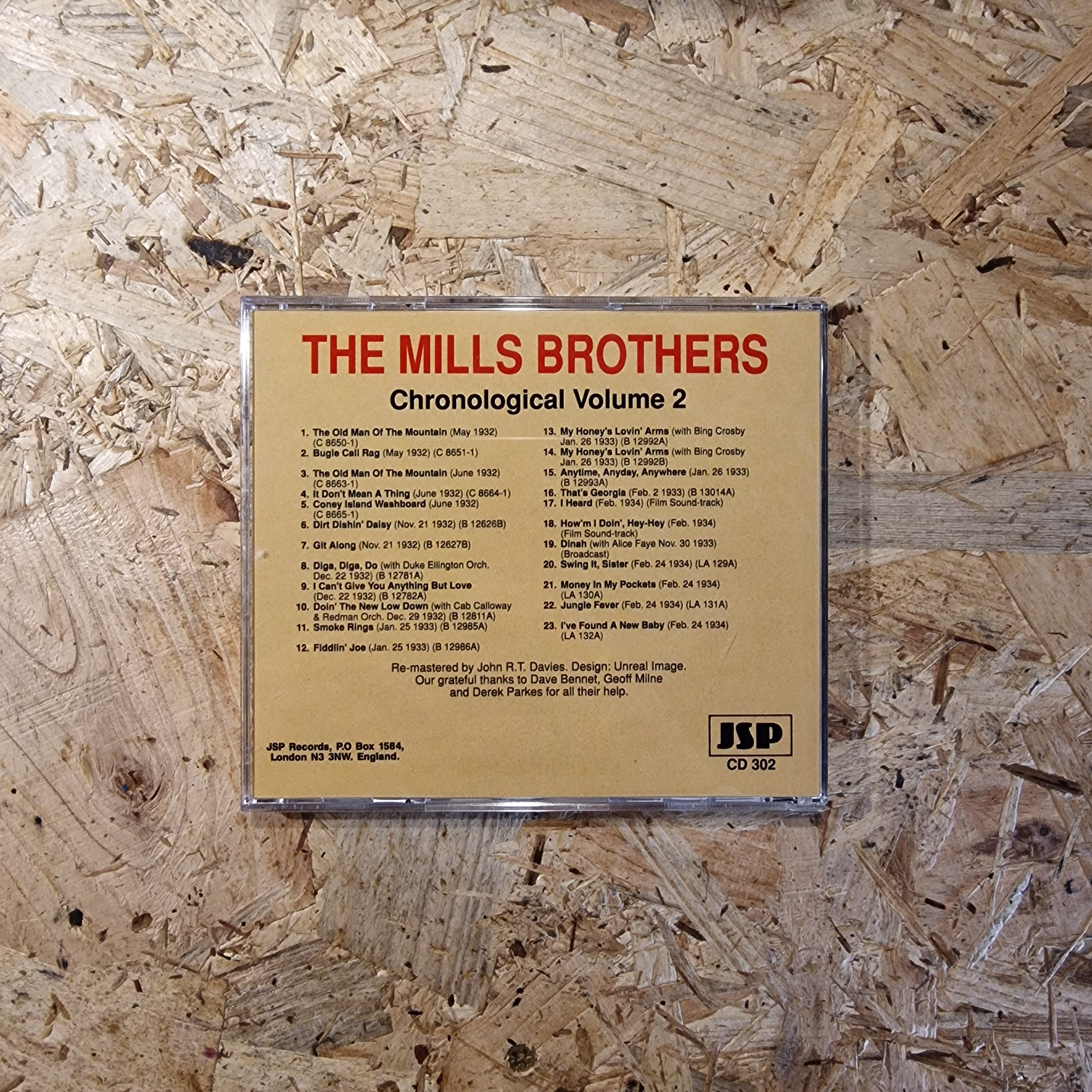 The Mills Brothers – The 1930's Recordings Remastered And In Chronological Order