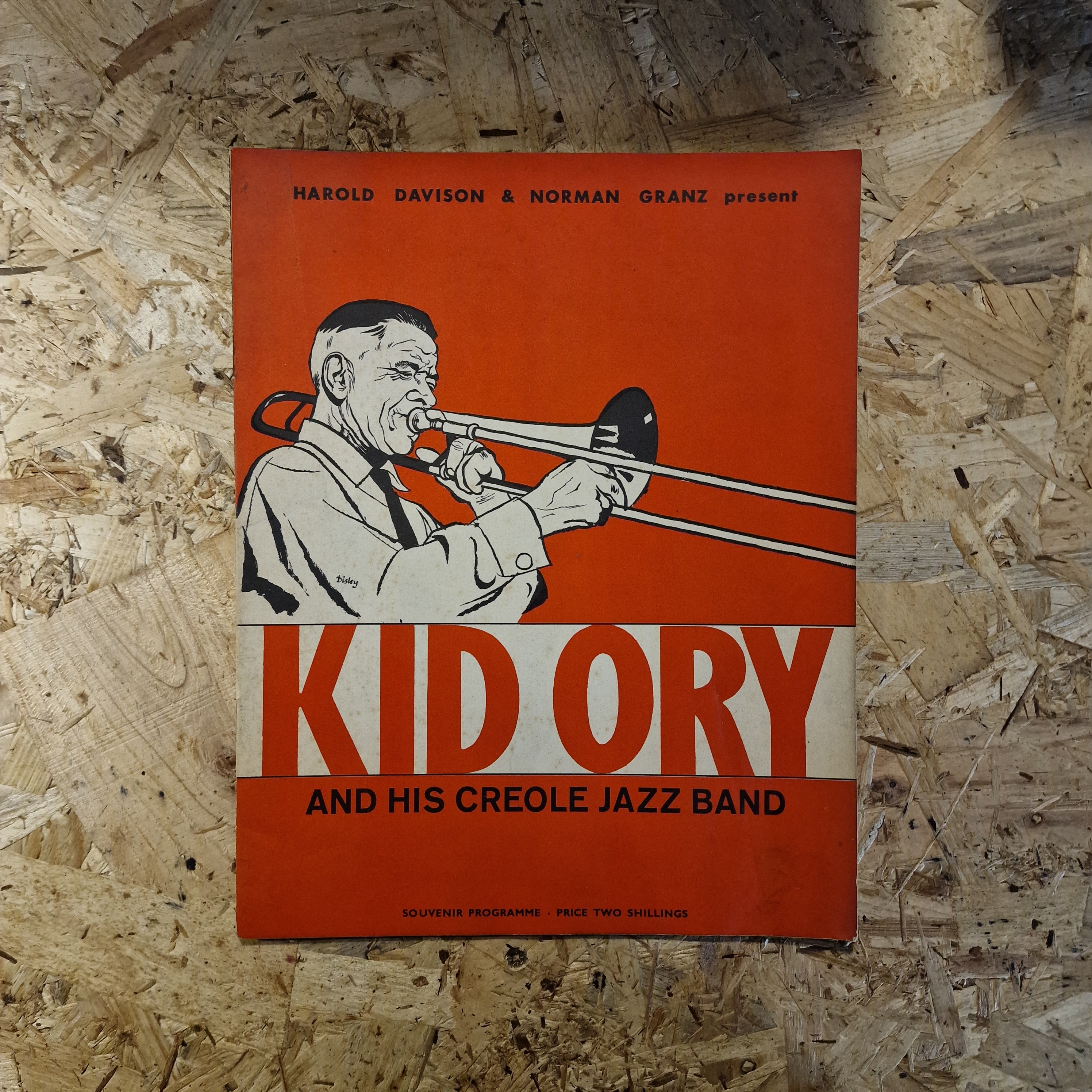 Kid Ory & His Creole Jazz Band - Souvenir Programme (c.1950s)