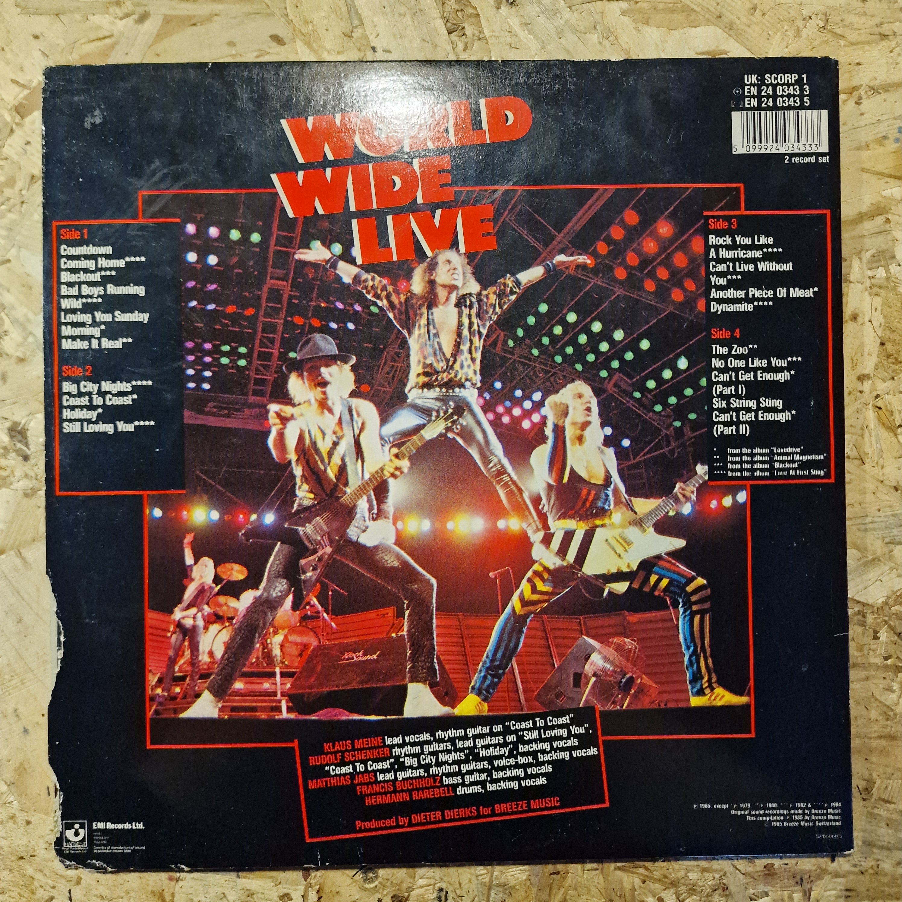 Scorpions – World Wide Live