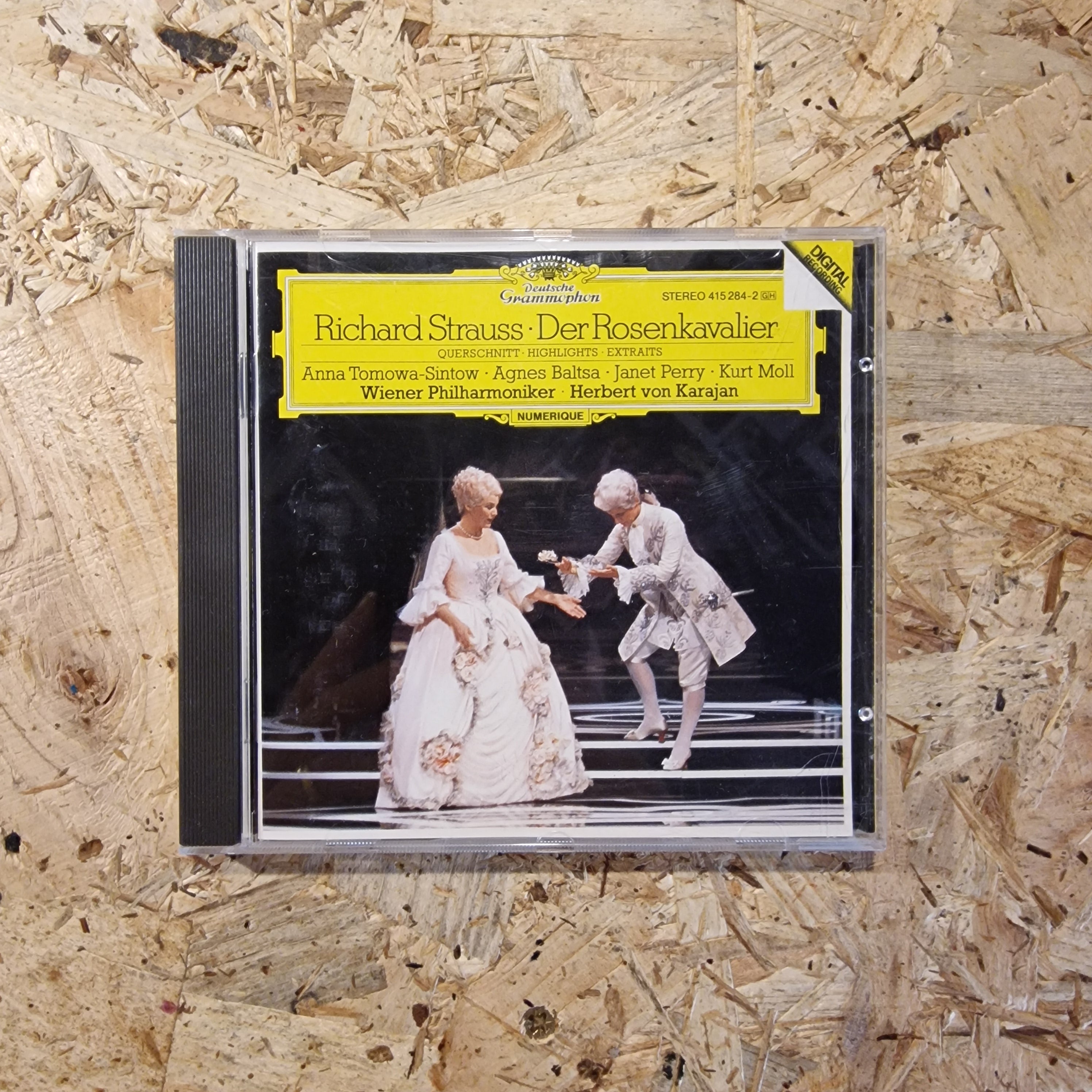 Richard Strauss / Herbert von Karajan - Wiener Philharmoniker - Anna Tomowa-Sintow - Agnes Baltsa - Janet Perry - Kurt Moll – Der Rosenkavalier - Querschnitt