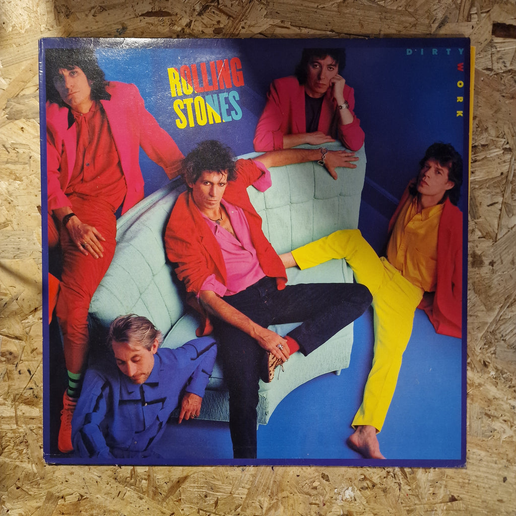 Rolling Stones – Dirty Work 1989 European Press
