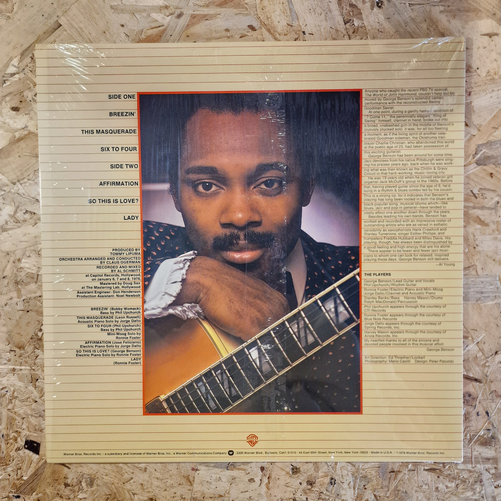 George Benson ‎– Breezin' 1978 US Press