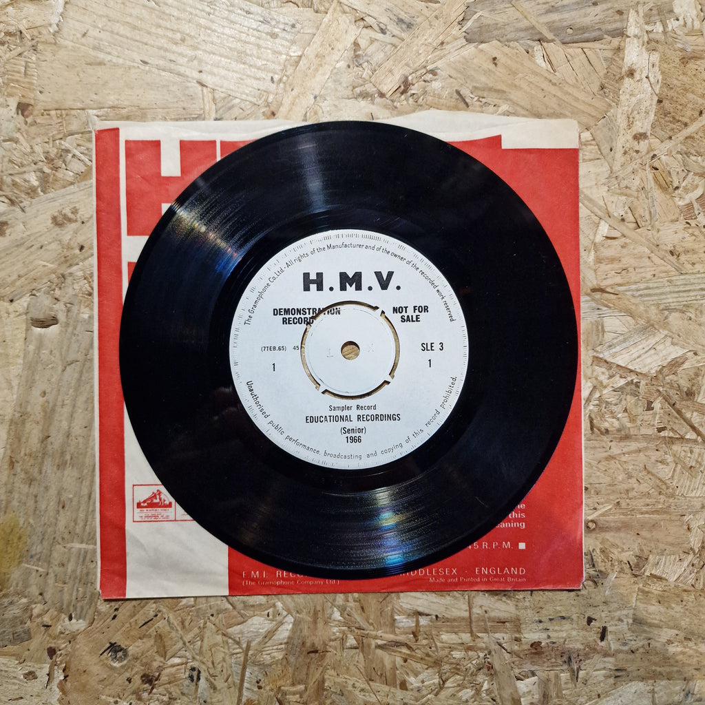 HMV Product & Marketing – Educational Recordings