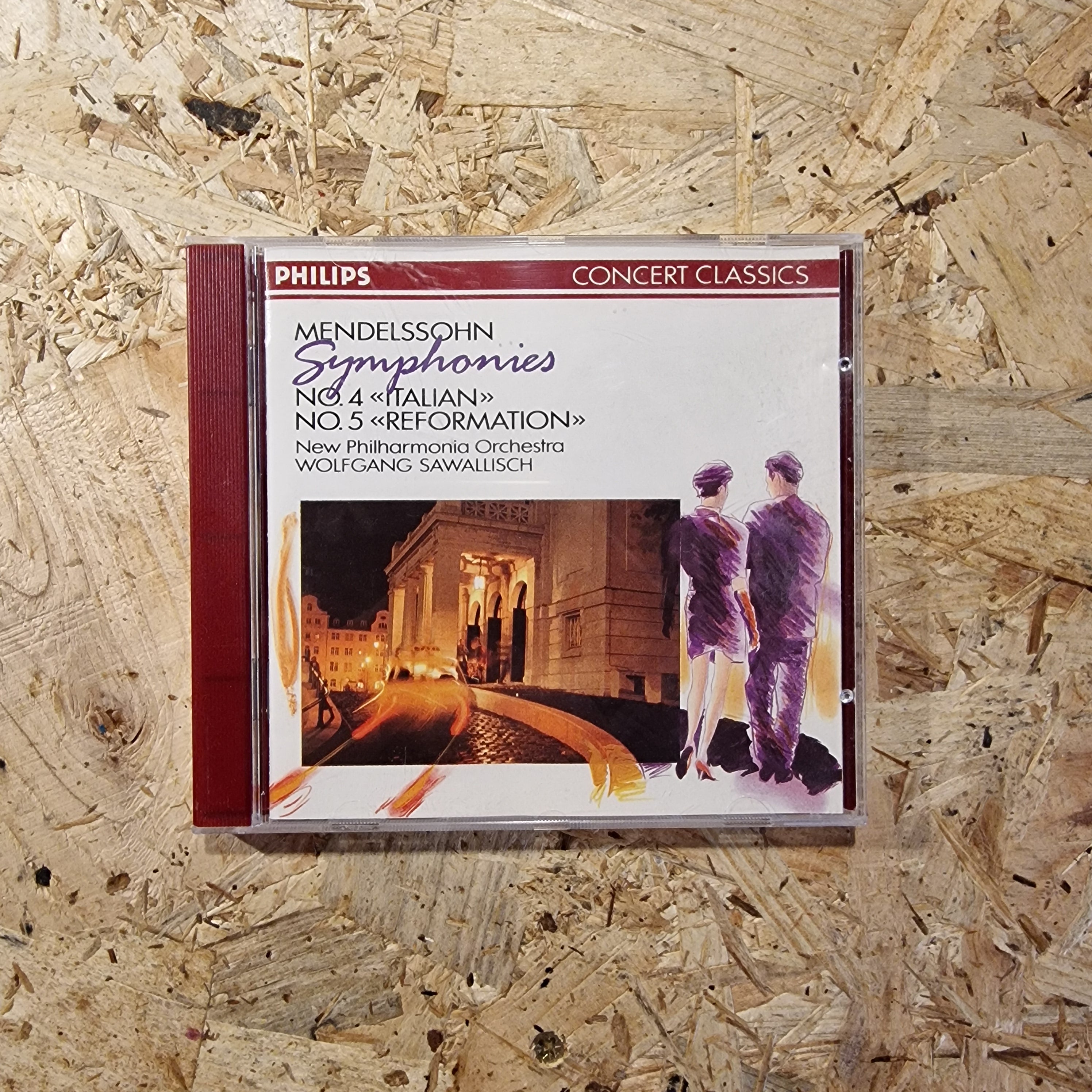 Mendelssohn, New Philharmonia Orchestra, Wolfgang Sawallisch – Symphonies N° 4 "Italian" , N° 5 "Reformation"