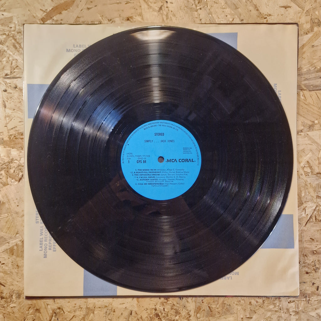 Jack Jones – Simply.... Jack Jones