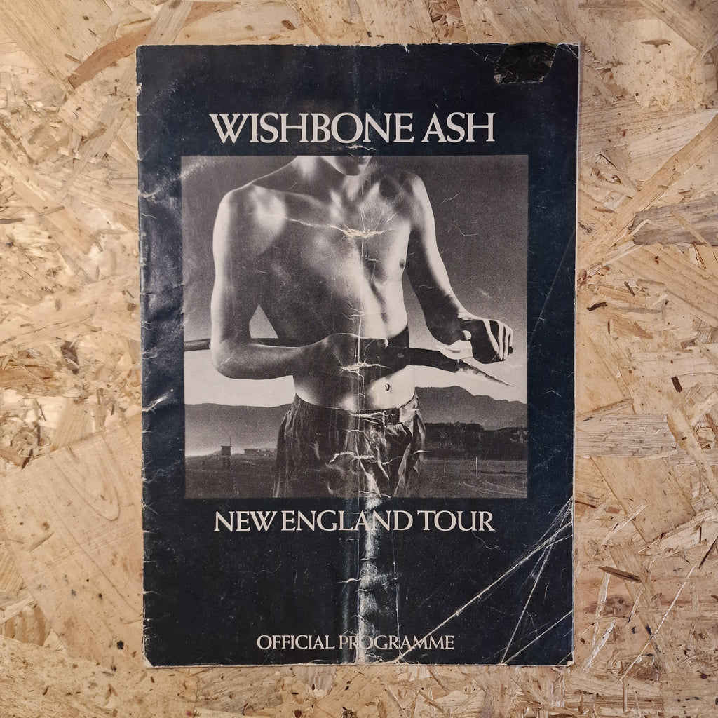 Wishbone Ash - Signed New England Tour Official Programme (1976)