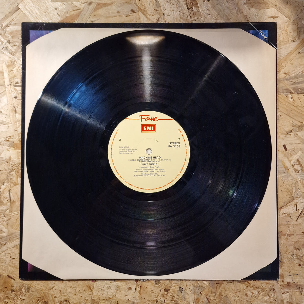 Deep Purple ‎– Machine Head 1970's UK Press Reissue
