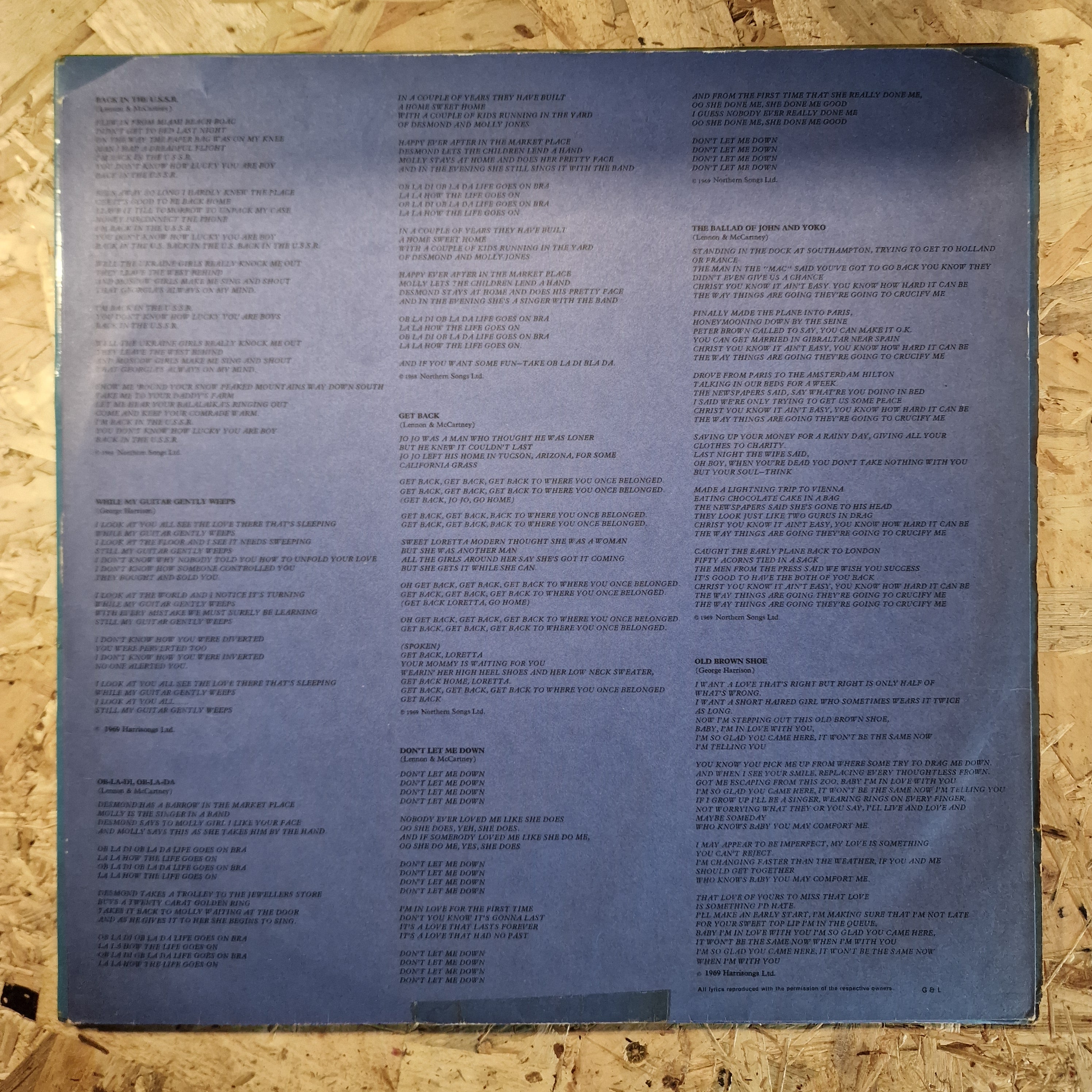 The Beatles – 1967–1970 1973 UK Press