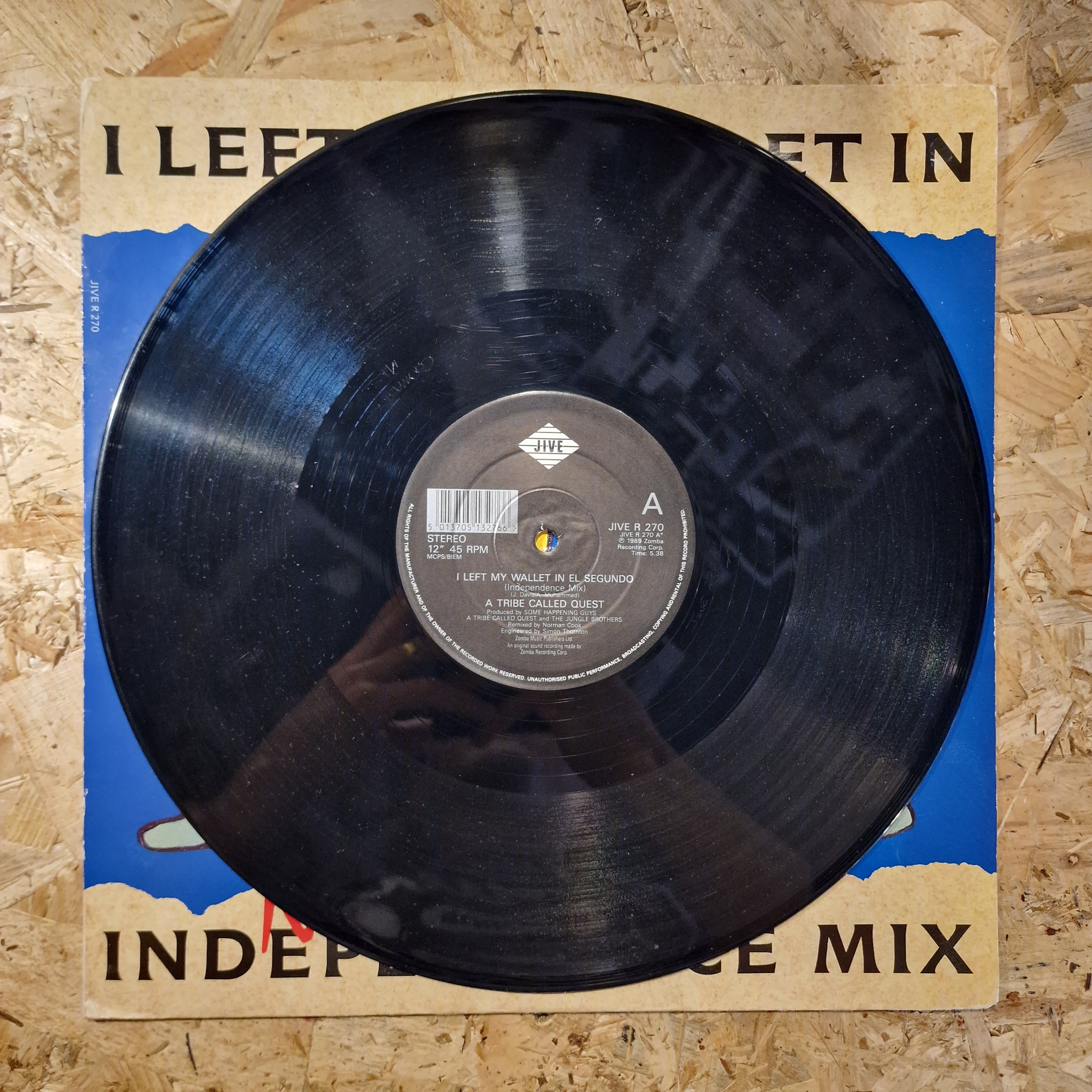 A Tribe Called Quest ‎– I Left My Wallet In El Segundo (Norman Cook Independence Mix)