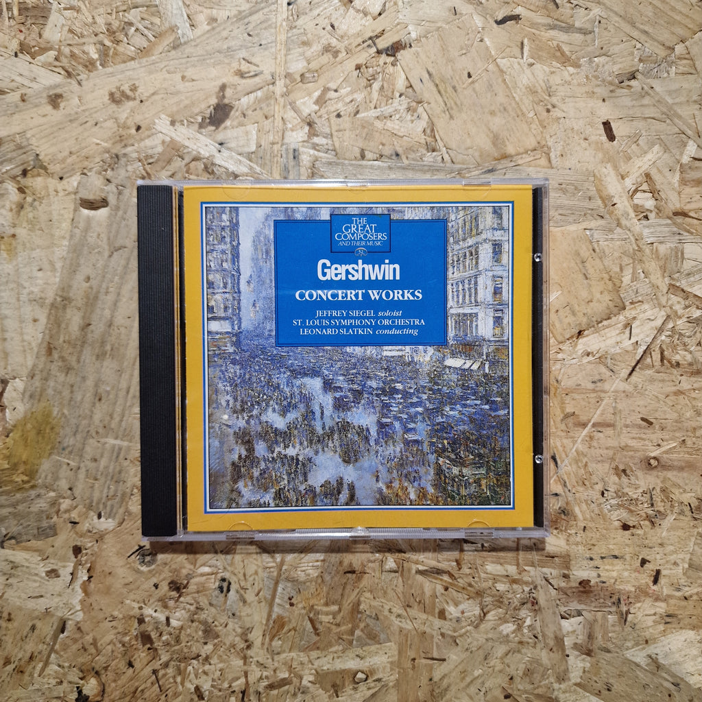 Gershwin – Jeffrey Siegel, St. Louis Symphony Orchestra, Leonard Slatkin – Concert Works