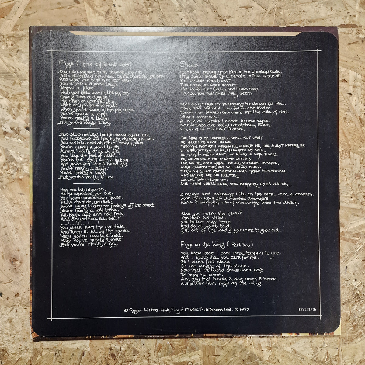 Pink Floyd – Animals