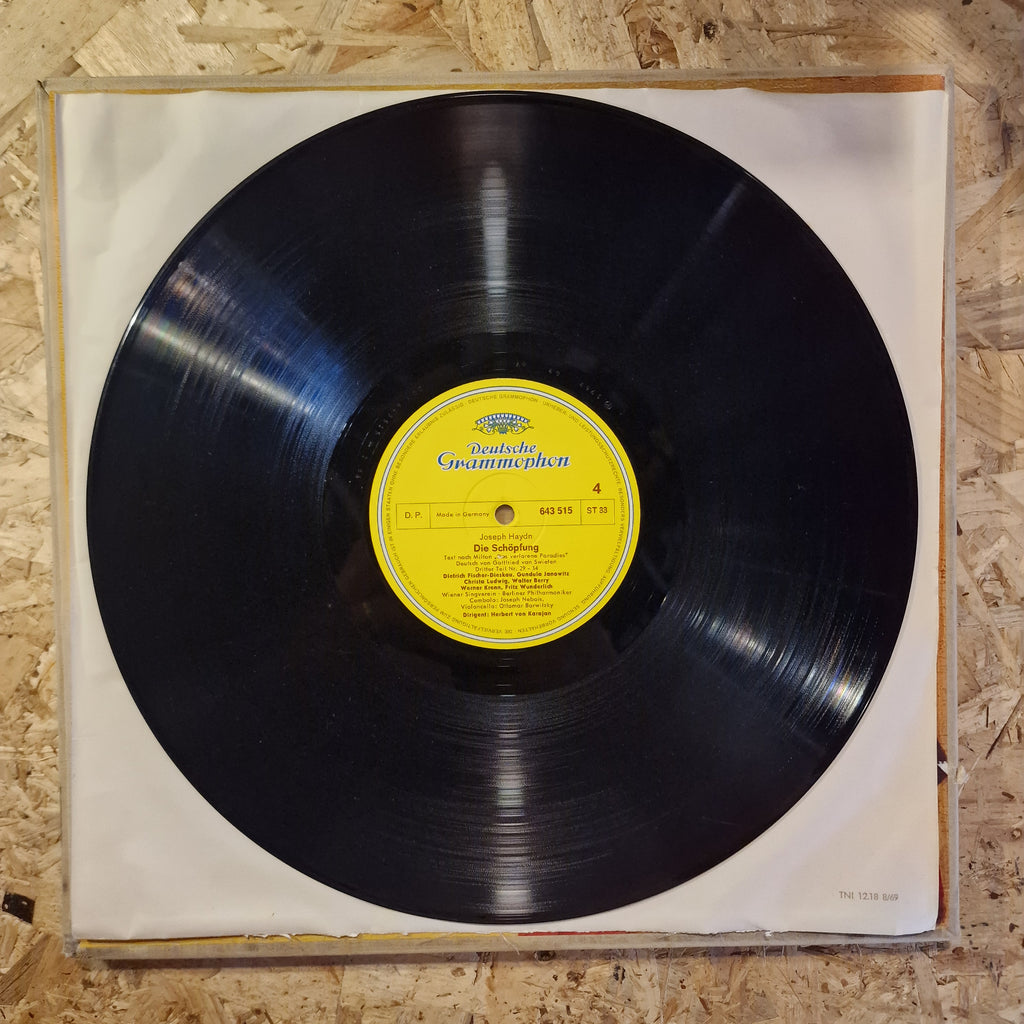 Joseph Haydn / Gundula Janowitz · Christa Ludwig, Fritz Wunderlich · Werner Krenn, Dietrich Fischer-Dieskau, Walter Berry, Wiener Singverein, Berliner Philharmoniker, Herbert von Karajan ‎– Die Schöpfung (The Creation · La Création) Boxset 1969
