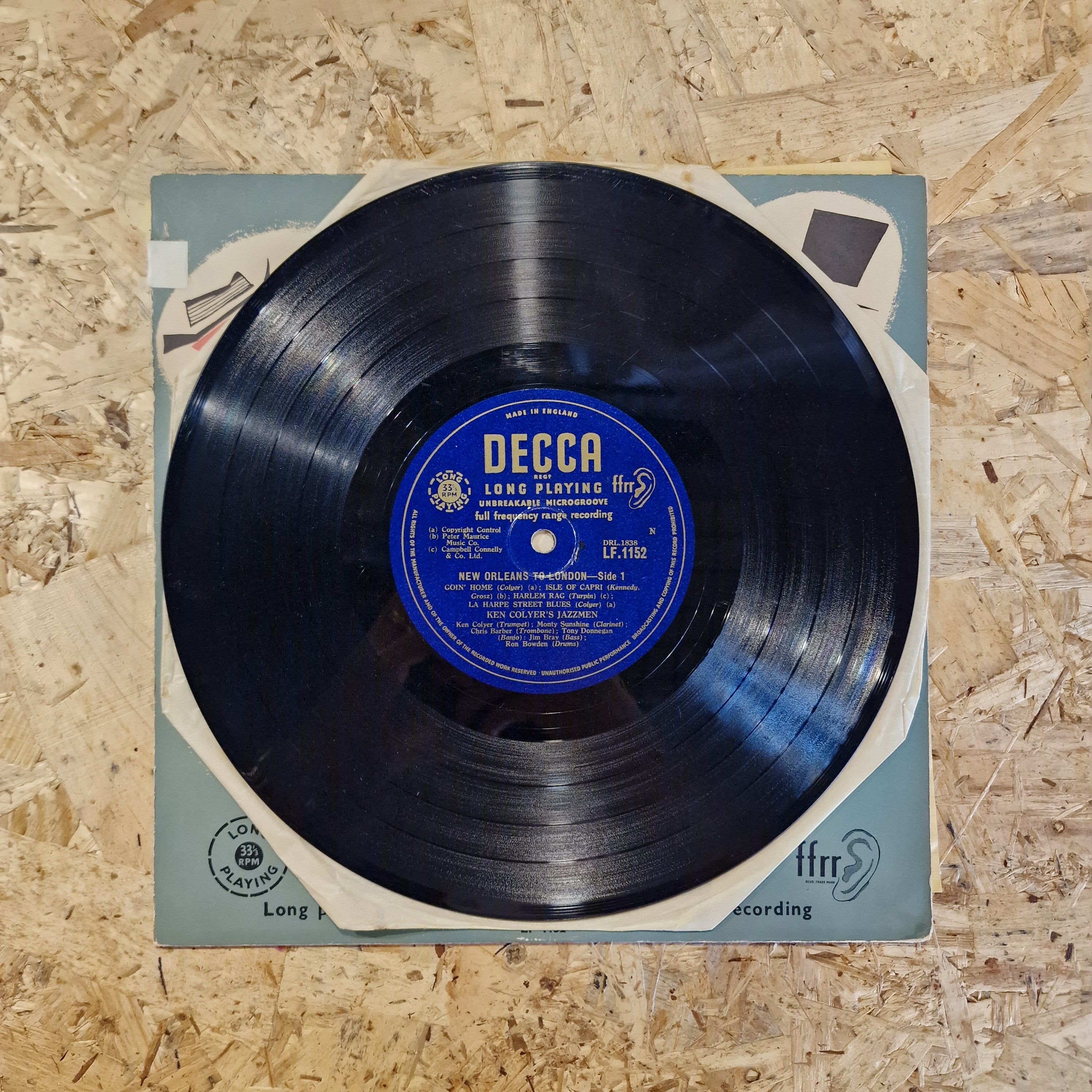 Ken Colyer's Jazzmen – New Orleans To London