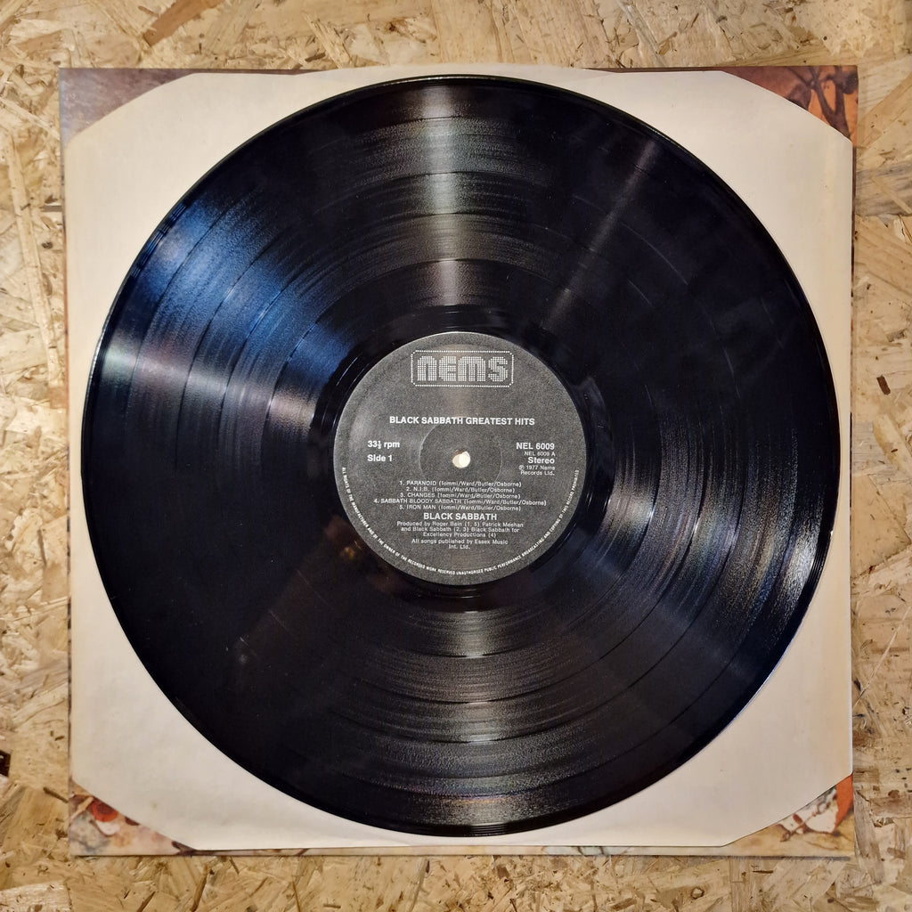 Black Sabbath ‎– Greatest Hits 1977 UK Press