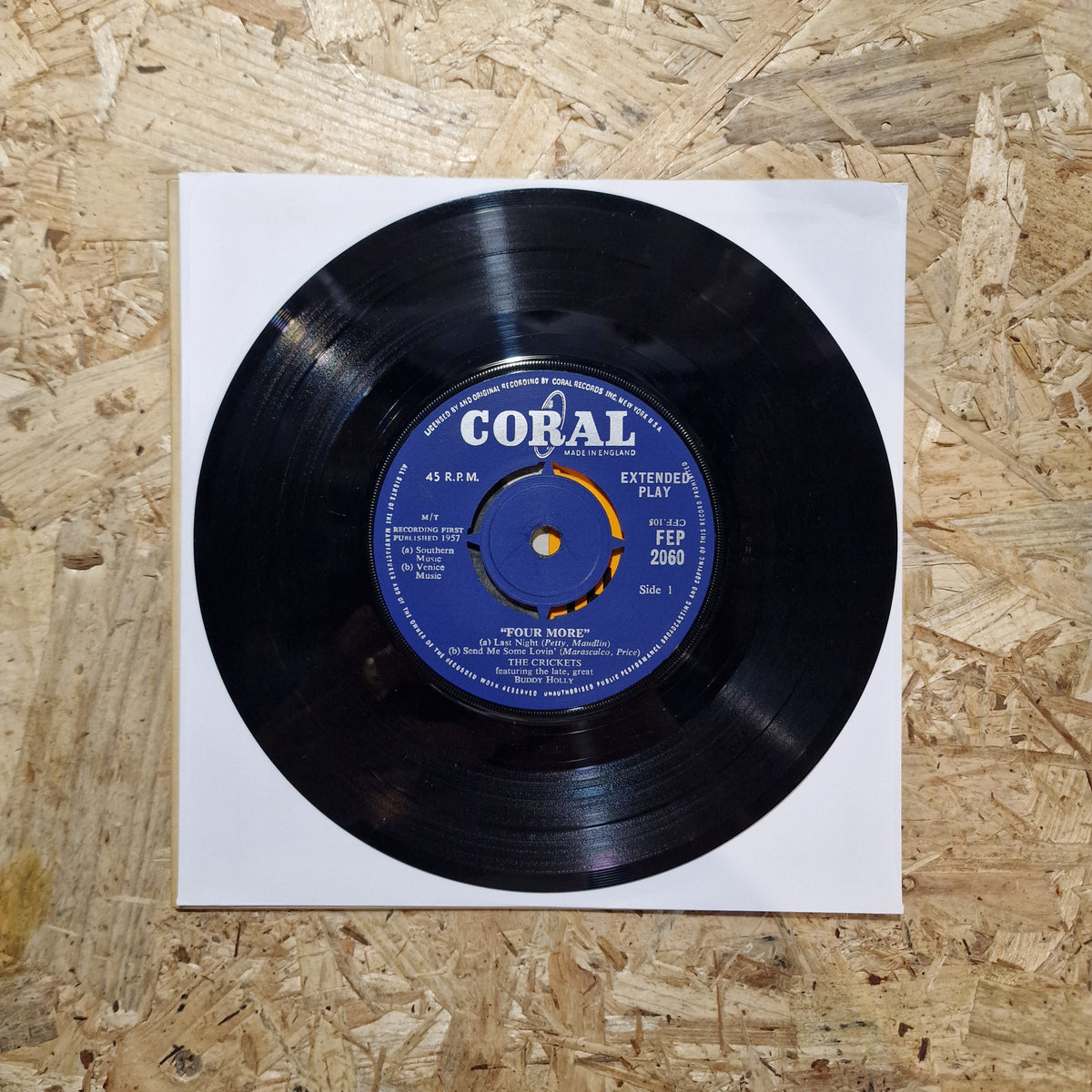 The Crickets featuring Buddy Holly – Four More