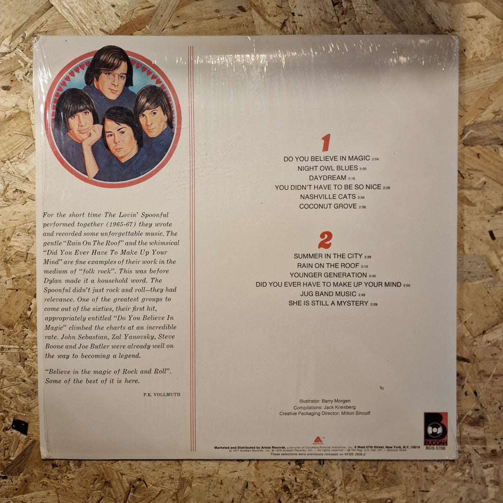 The Lovin' Spoonful ‎– The Best Of The Lovin' Spoonful 1977 US Press