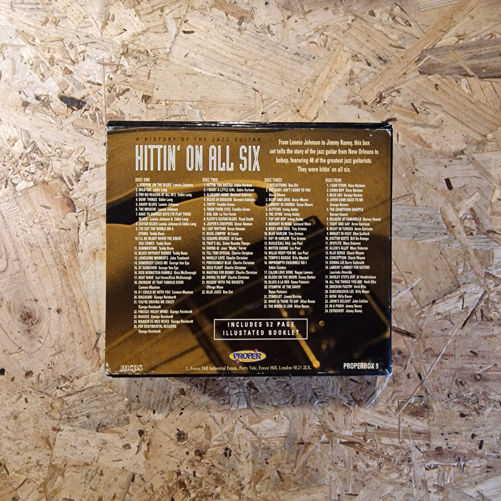Hittin' On All Six - A History Of The Jazz Guitar