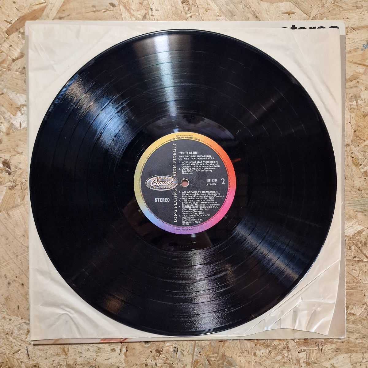 The George Shearing Quintet And Orchestra – White Satin