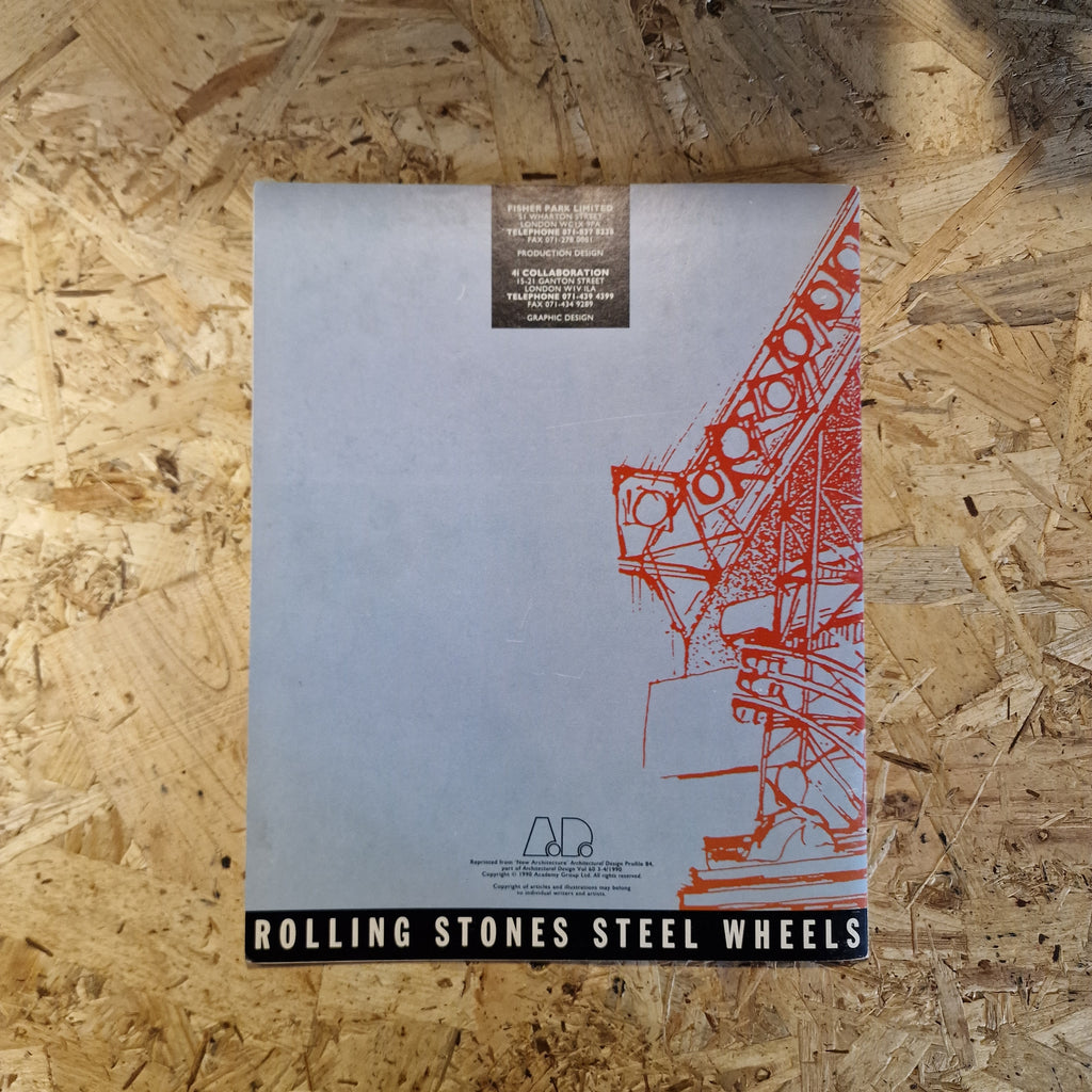 The Rolling Stones - Steel Wheels Architectural Design Brochure (1990)