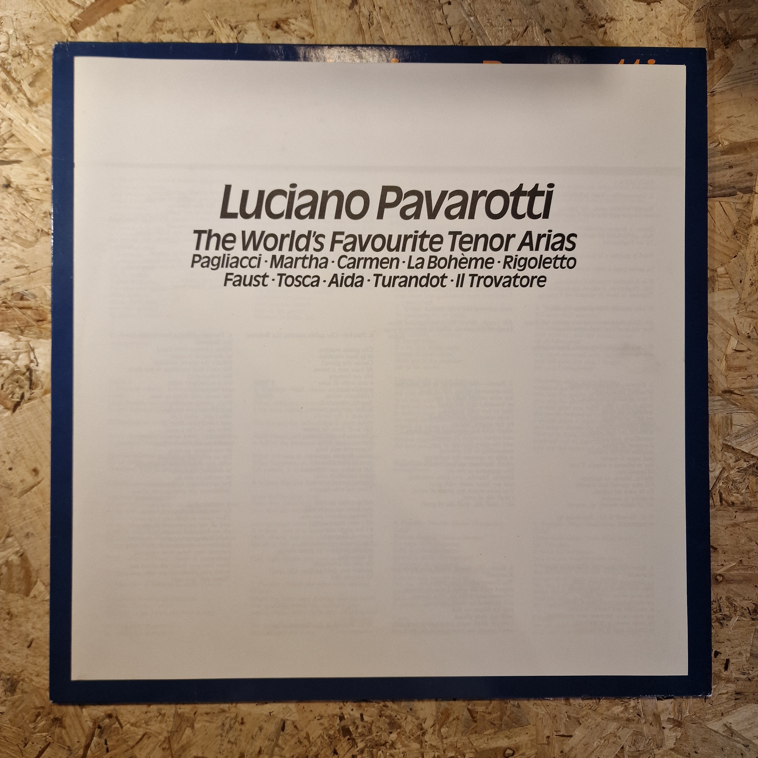 Luciano Pavarotti – The World's Favourite Tenor Arias