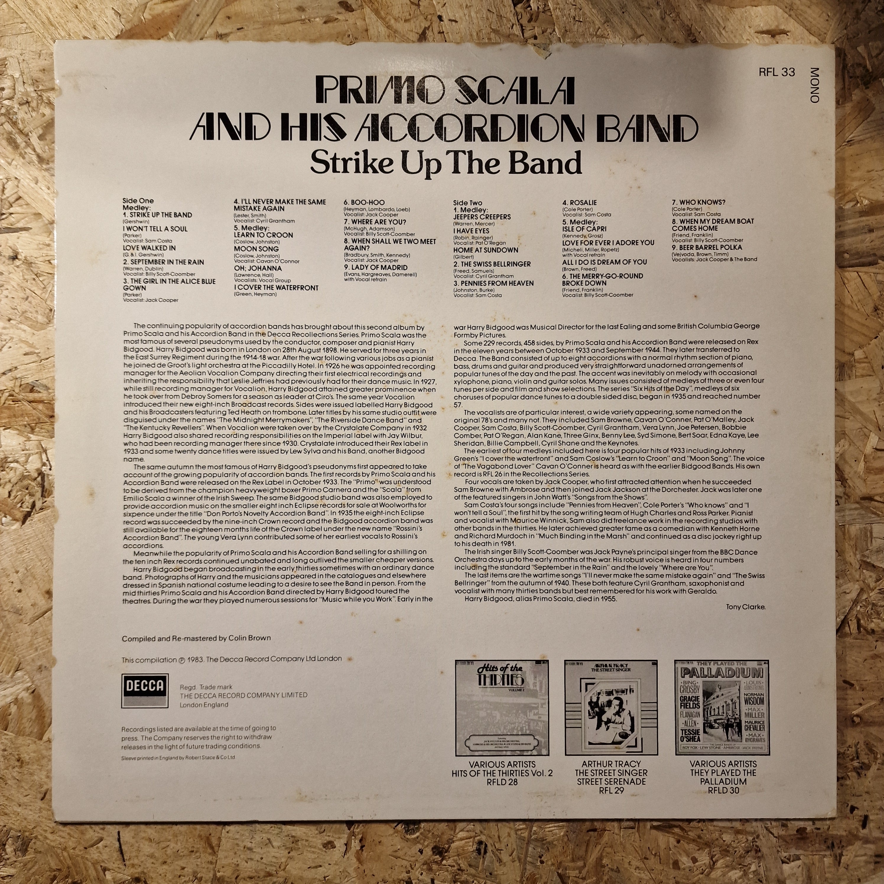 Primo Scala And His Accordion Band – Strike Up The Band