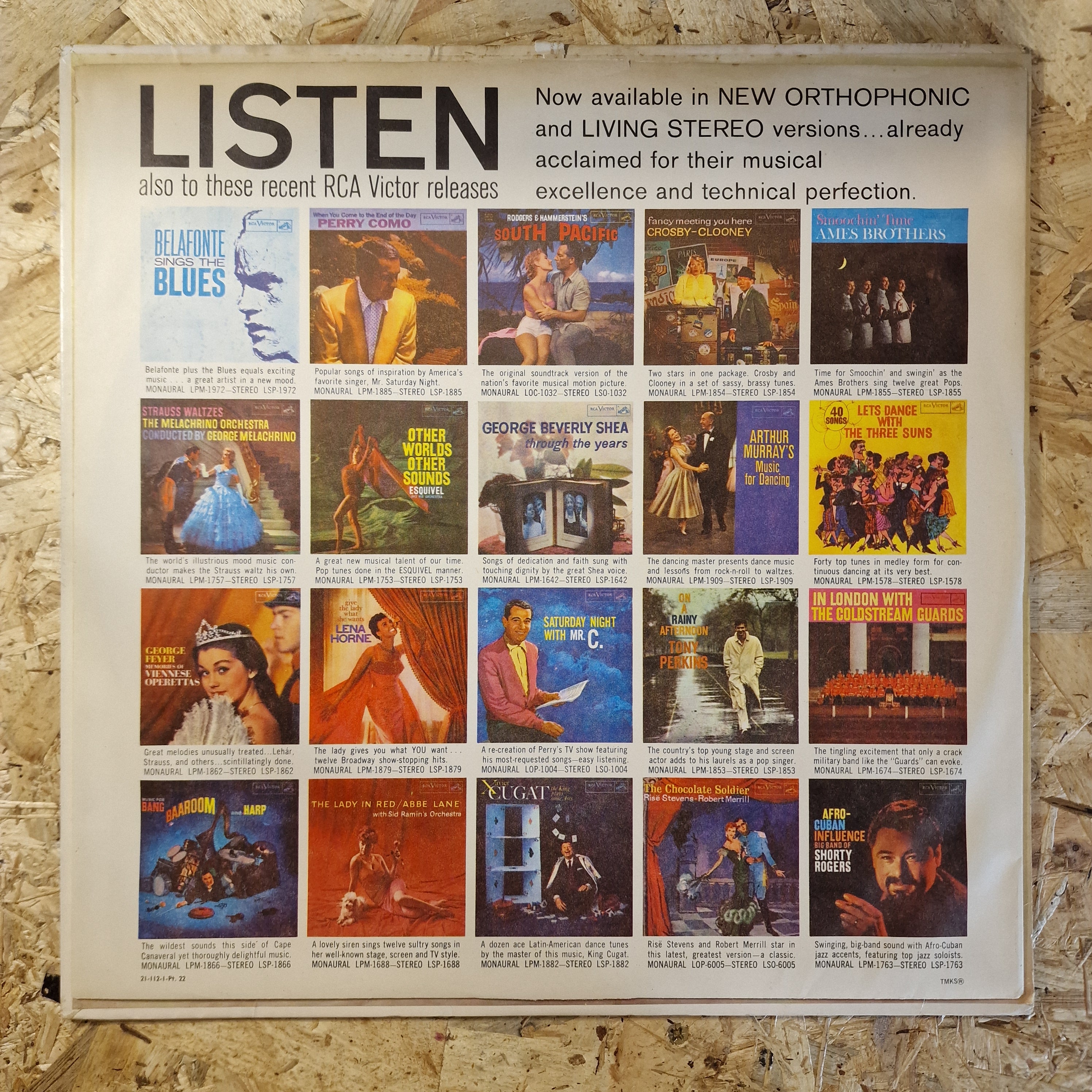 Ronald Binge & His Orchestra – Say It With Flowers