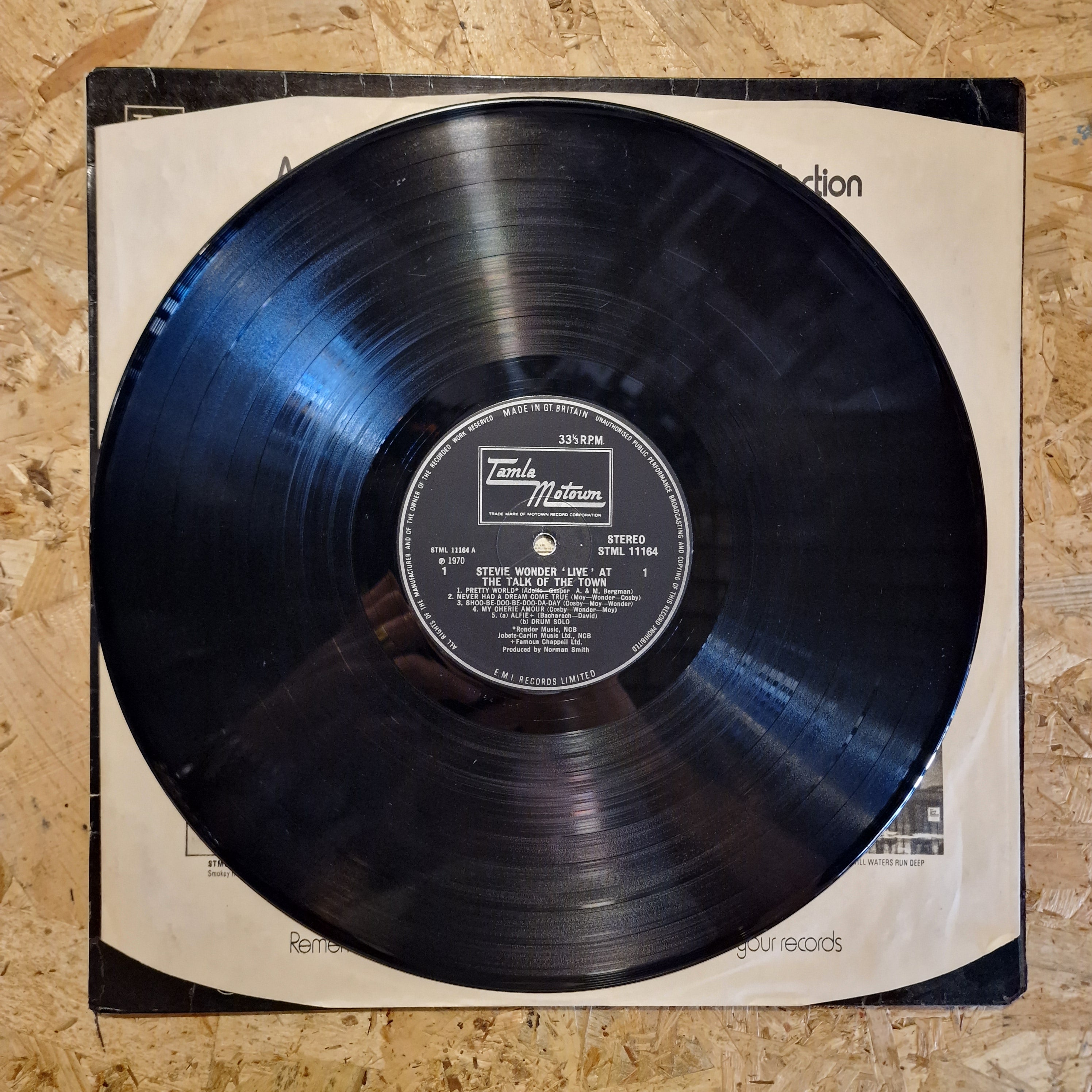 Stevie Wonder – 'Live' At The Talk Of The Town