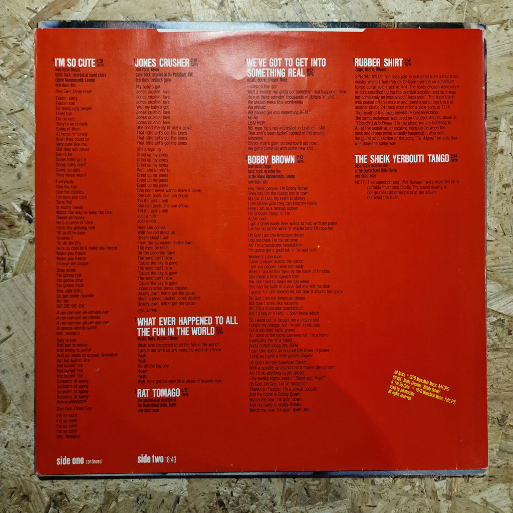 Frank Zappa – Sheik Yerbouti