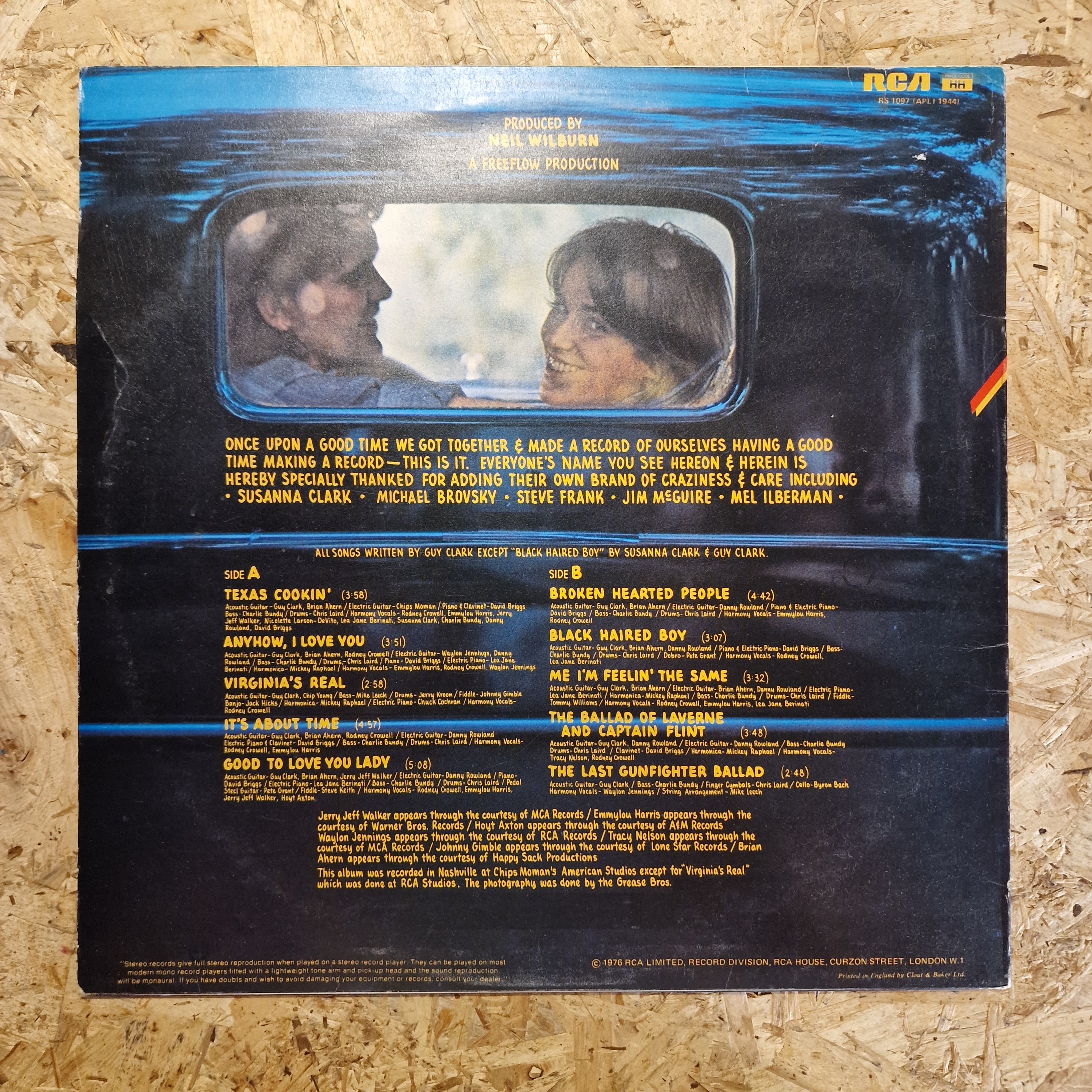 Guy Clark – Texas Cookin'