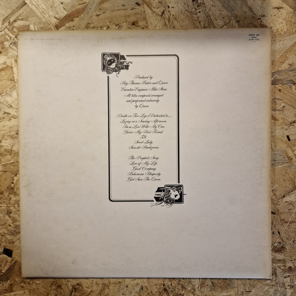 Queen – A Night At The Opera 1975 UK Press