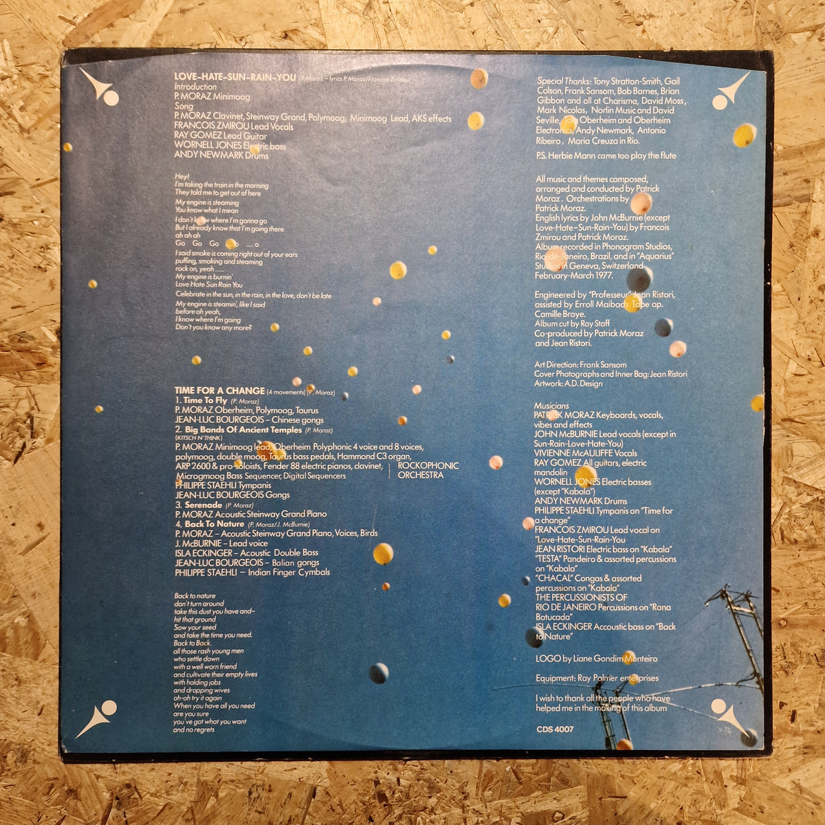 Patrick Moraz – Out In The Sun