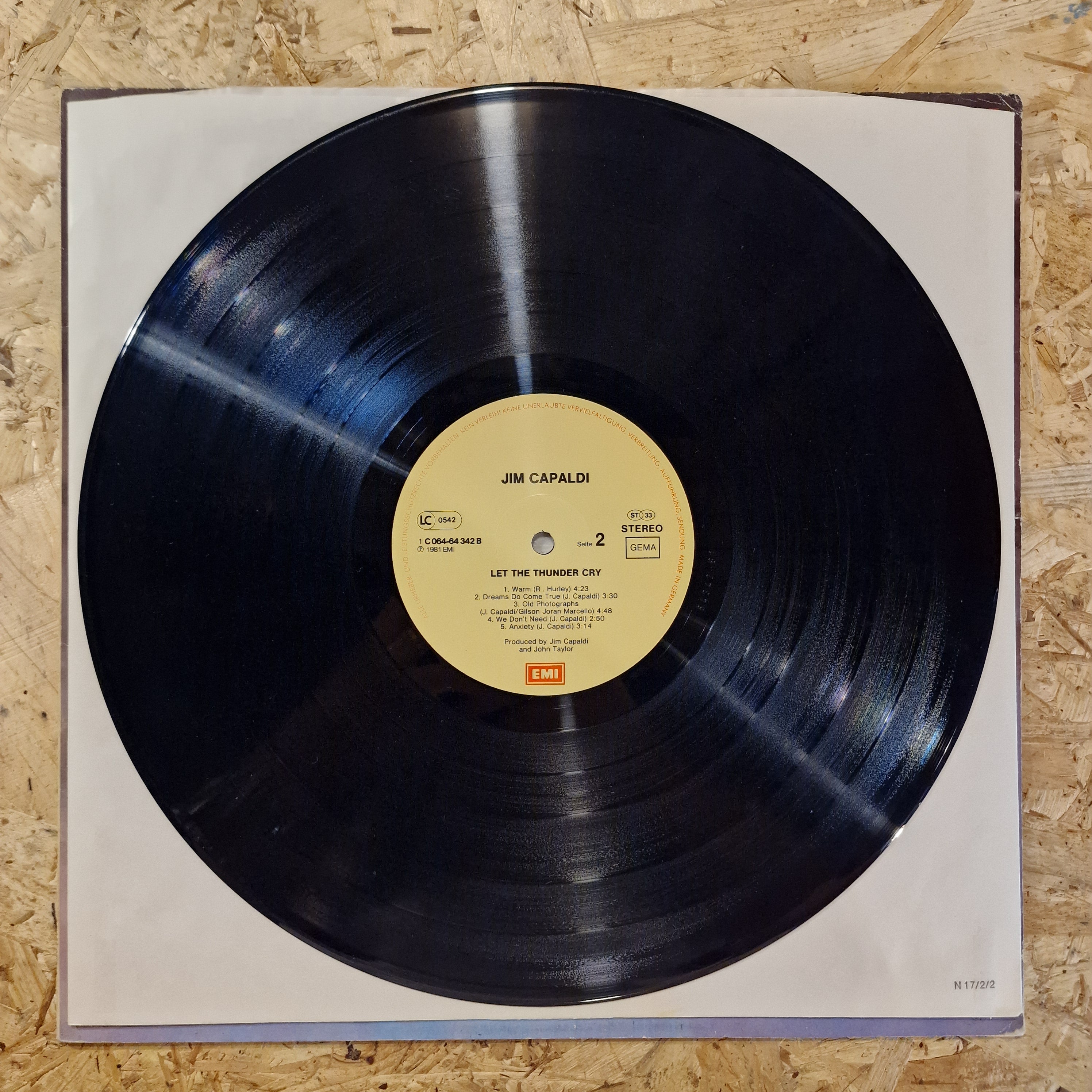 Jim Capaldi – Let The Thunder Cry
