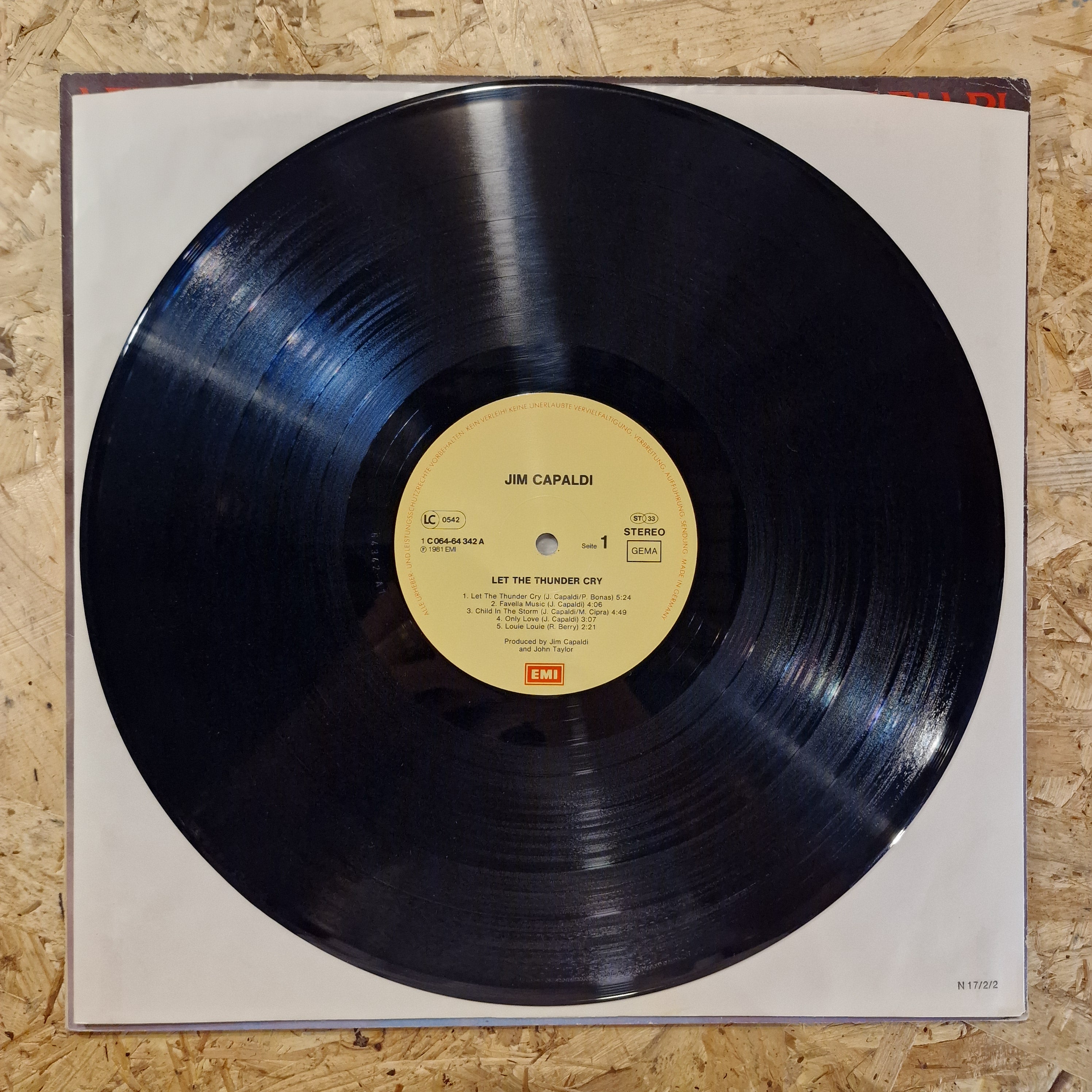 Jim Capaldi – Let The Thunder Cry