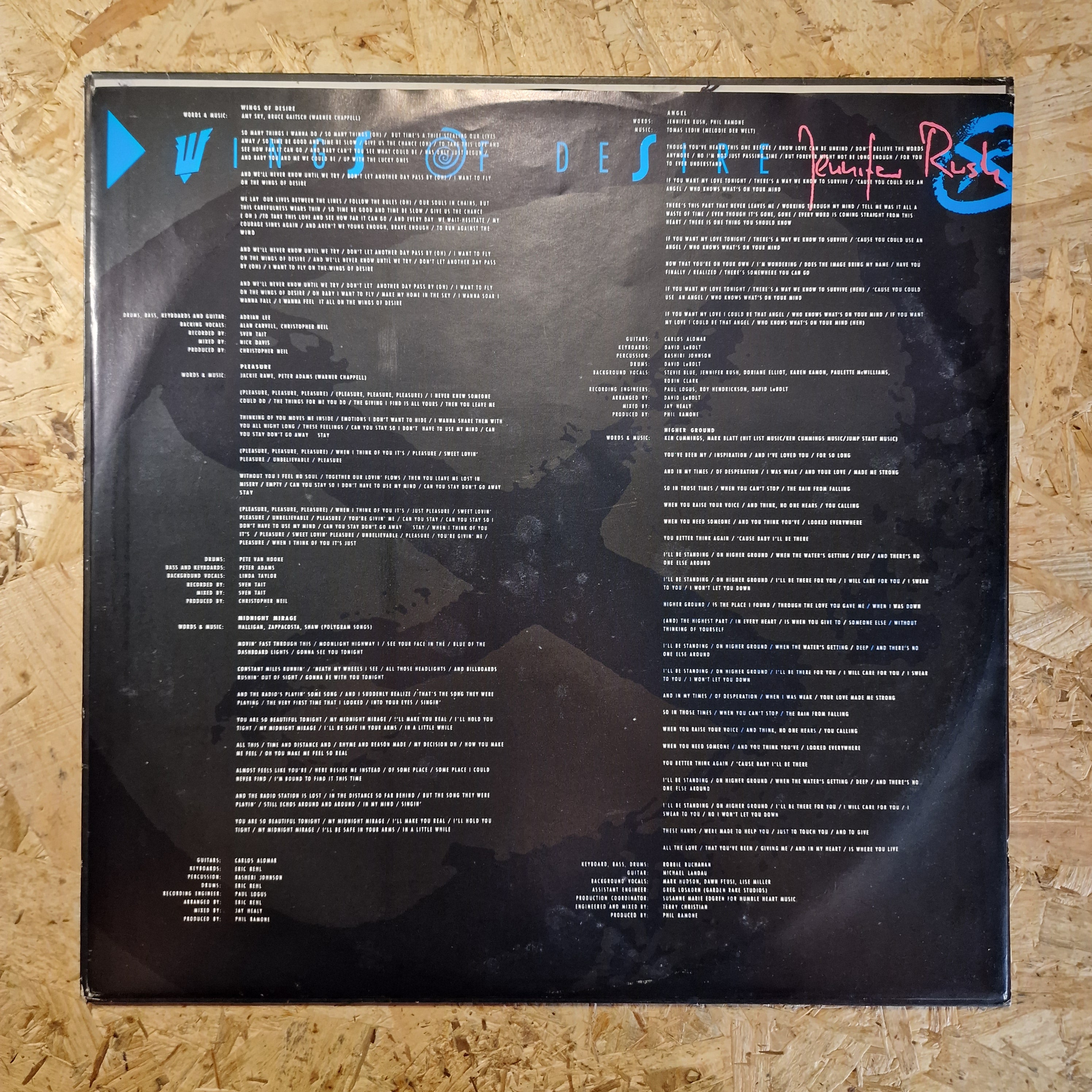 Jennifer Rush – Wings Of Desire