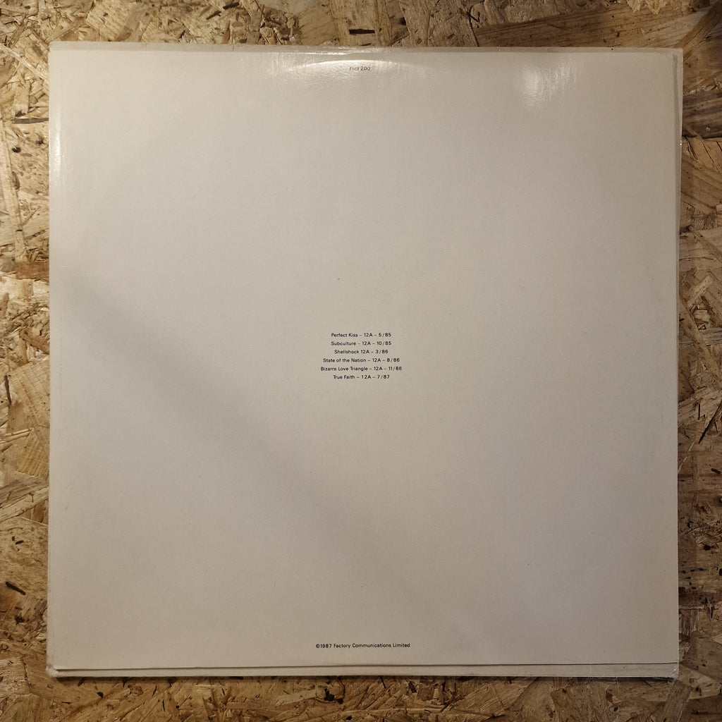 New Order – Substance