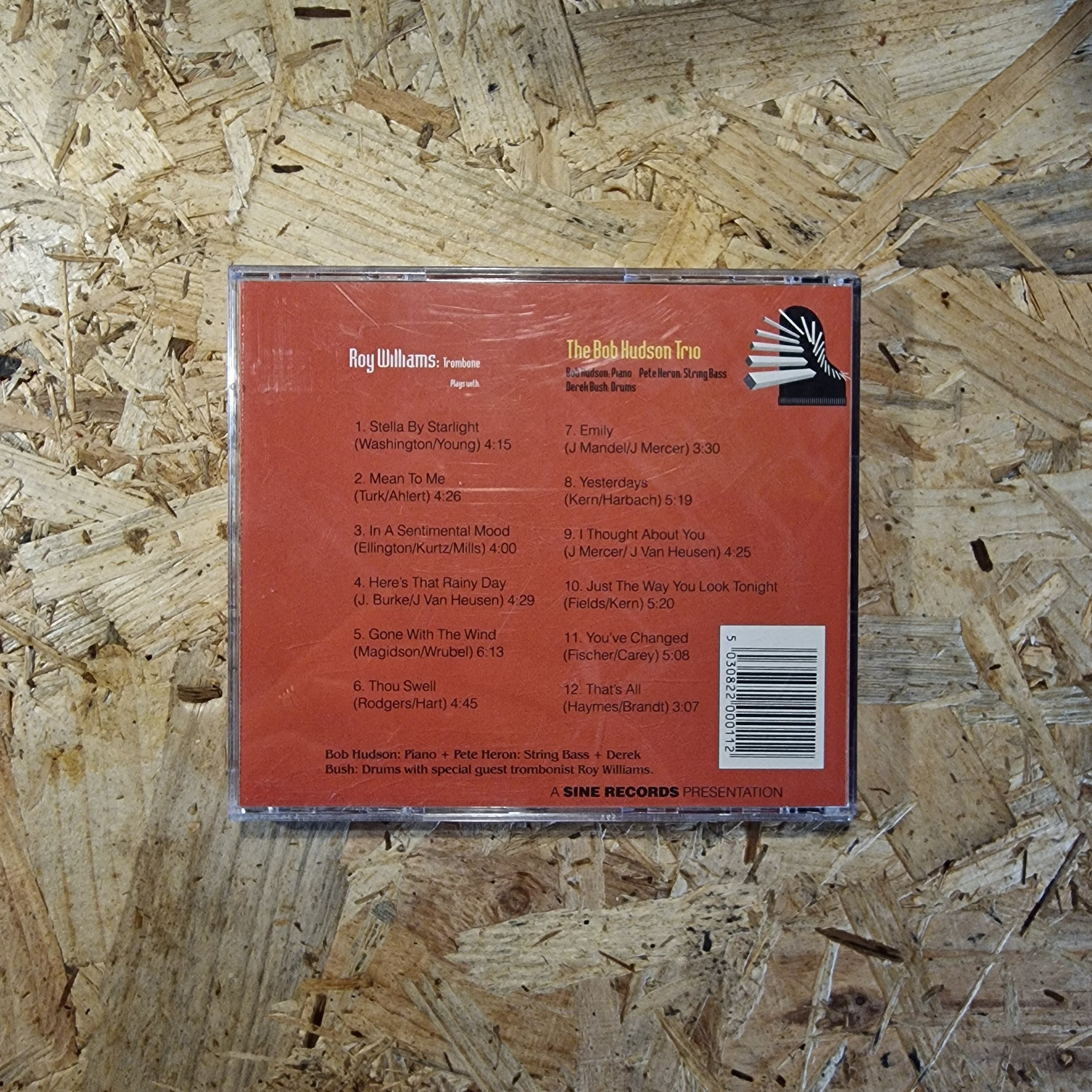 Roy Williams Plays With The Bob Hudson Trio – Standard Time