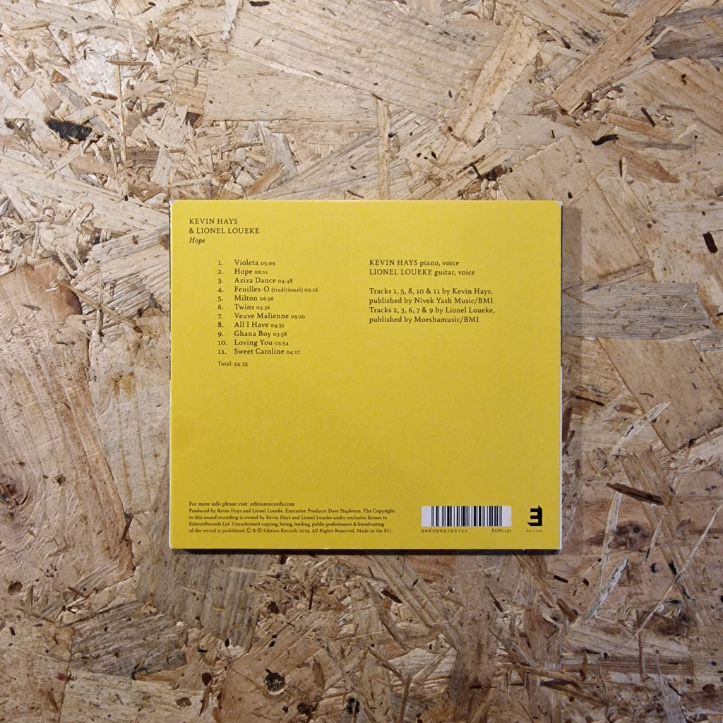 Kevin Hays, Lionel Loueke – Hope