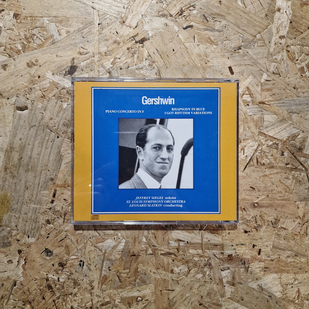 Gershwin – Jeffrey Siegel, St. Louis Symphony Orchestra, Leonard Slatkin – Concert Works