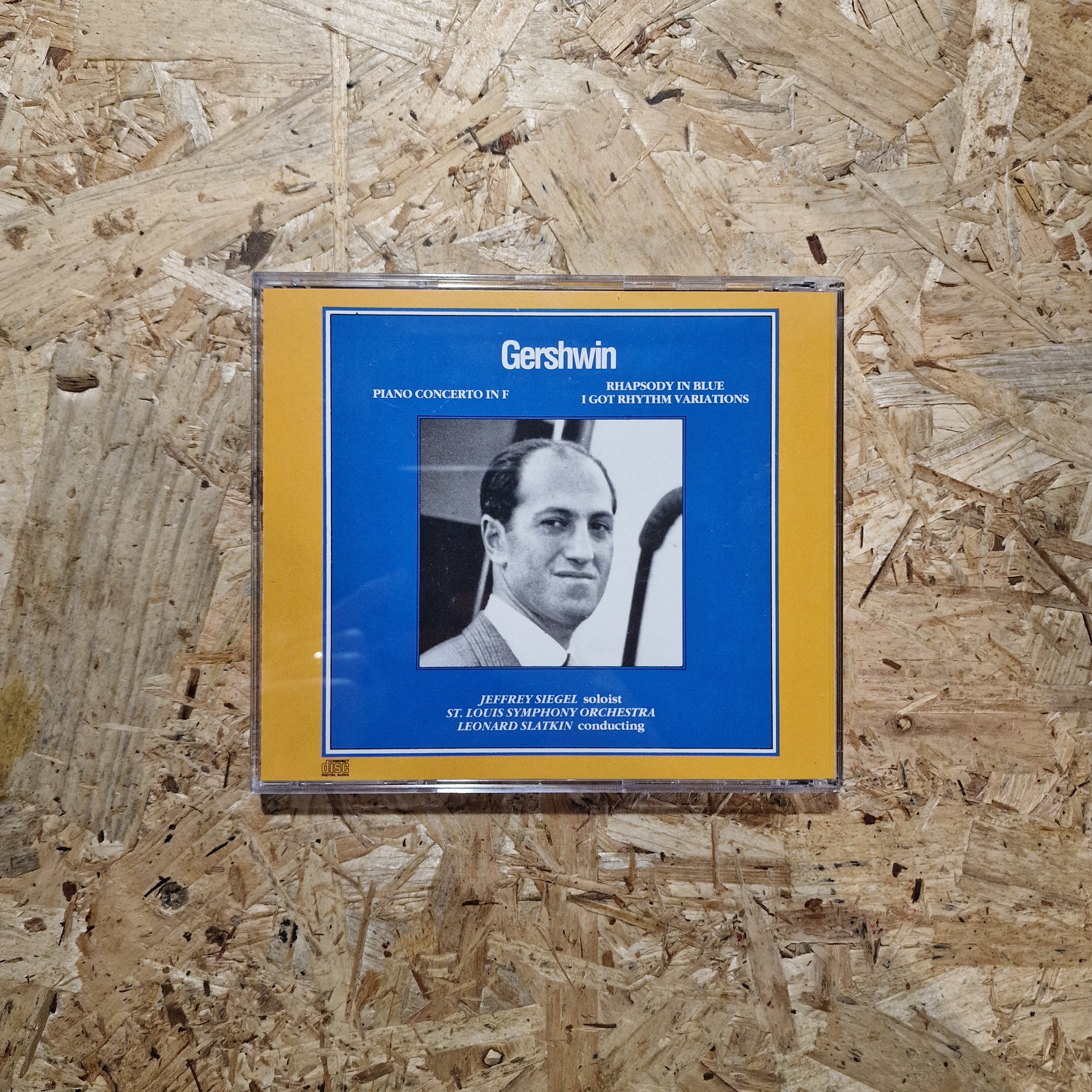 Gershwin – Jeffrey Siegel, St. Louis Symphony Orchestra, Leonard Slatkin – Concert Works