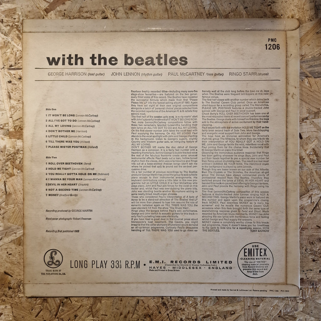 The Beatles – With The Beatles 1963 UK Press
