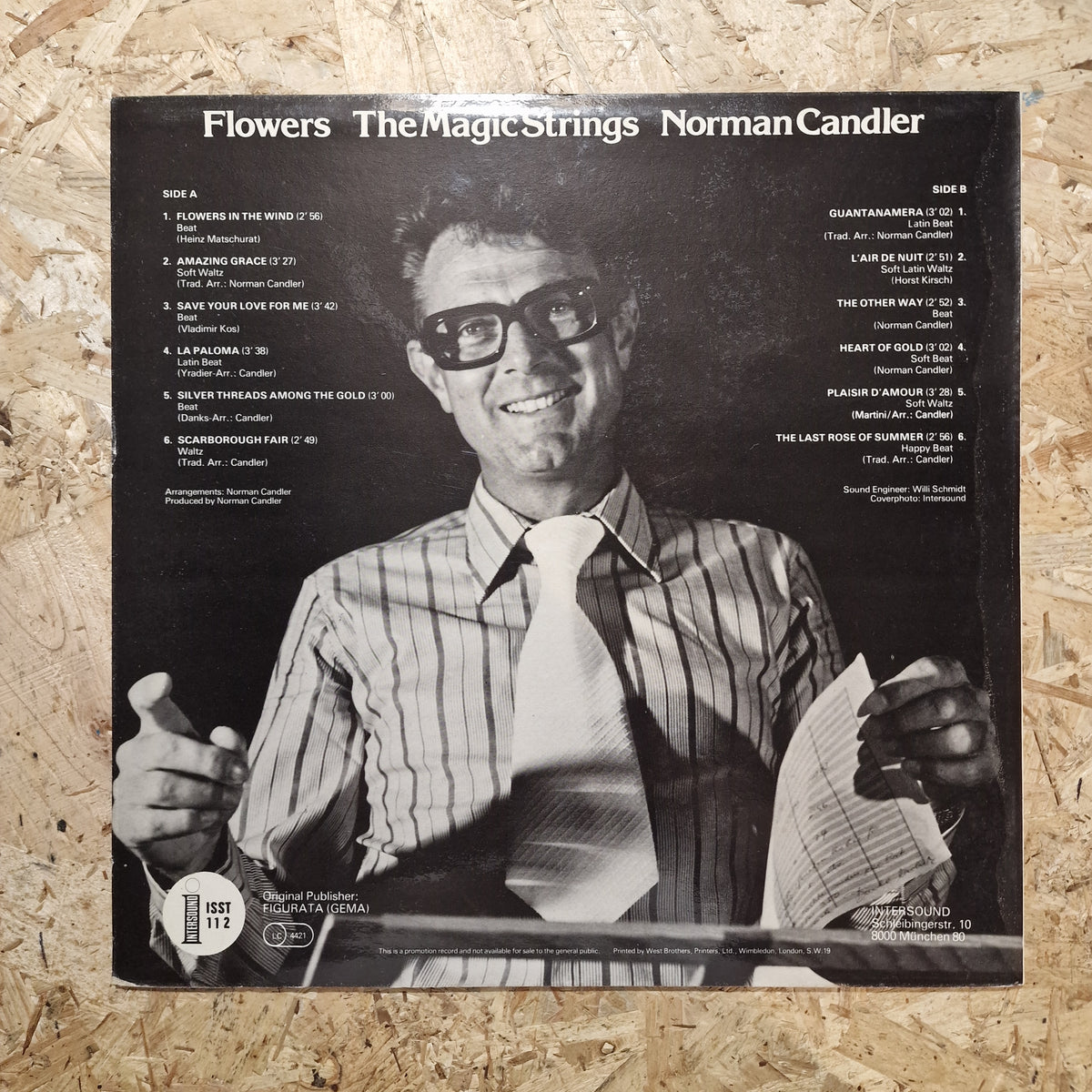 The Magic Strings Arranged And Conducted By Norman Candler – Flowers