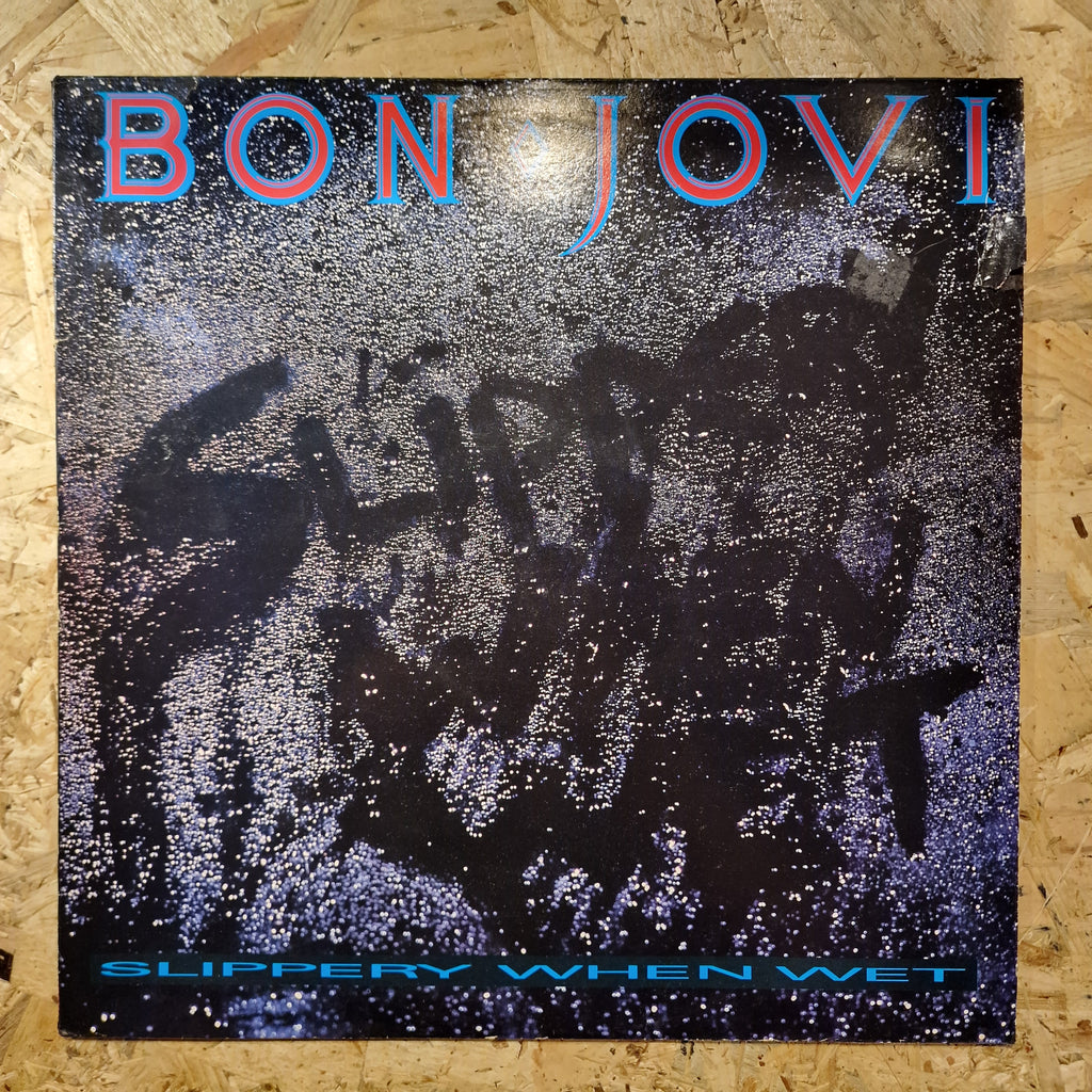 Bon Jovi ‎– Slippery When Wet 1986 UK Press