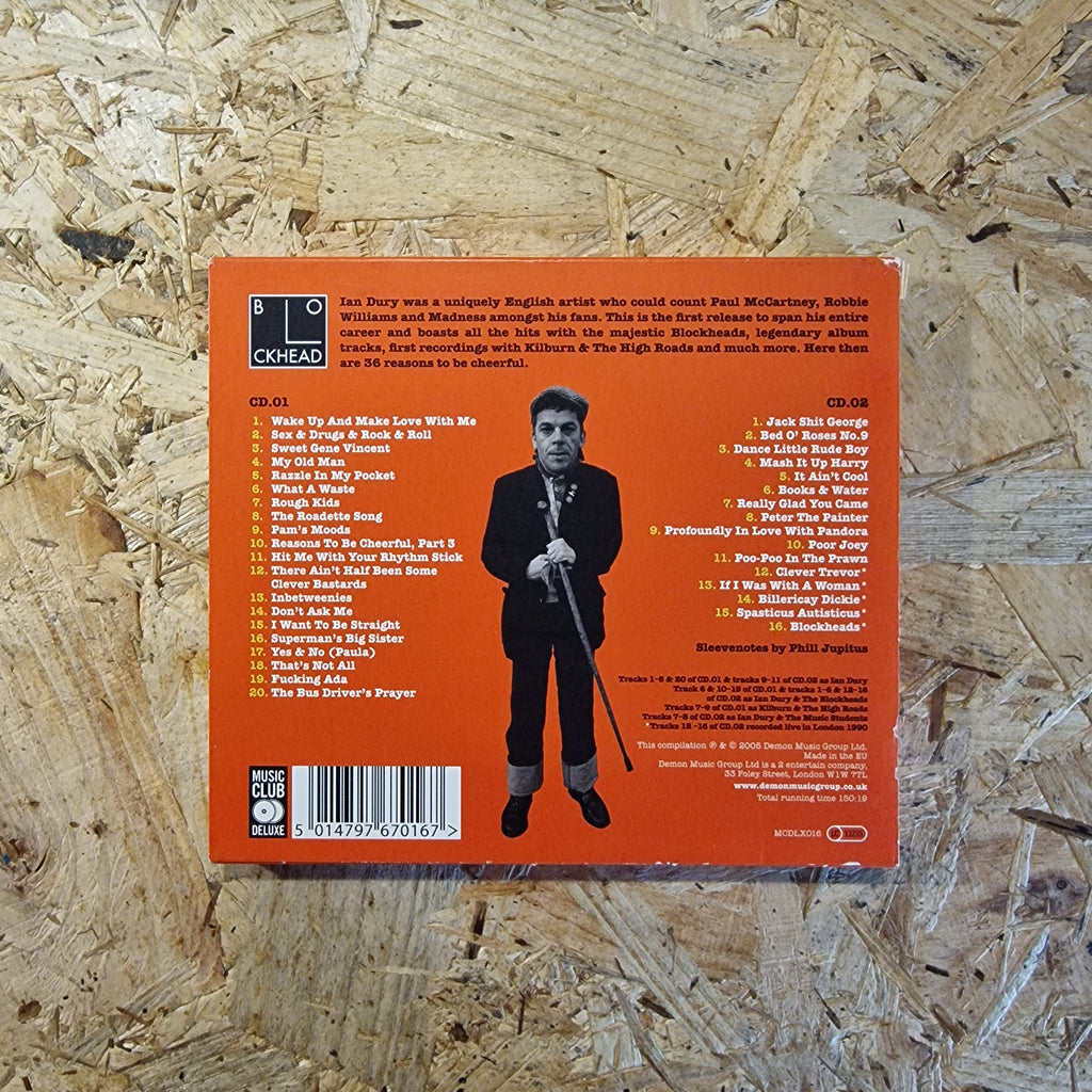 Ian Dury – Reasons To Be Cheerful: The Best Of Ian Dury