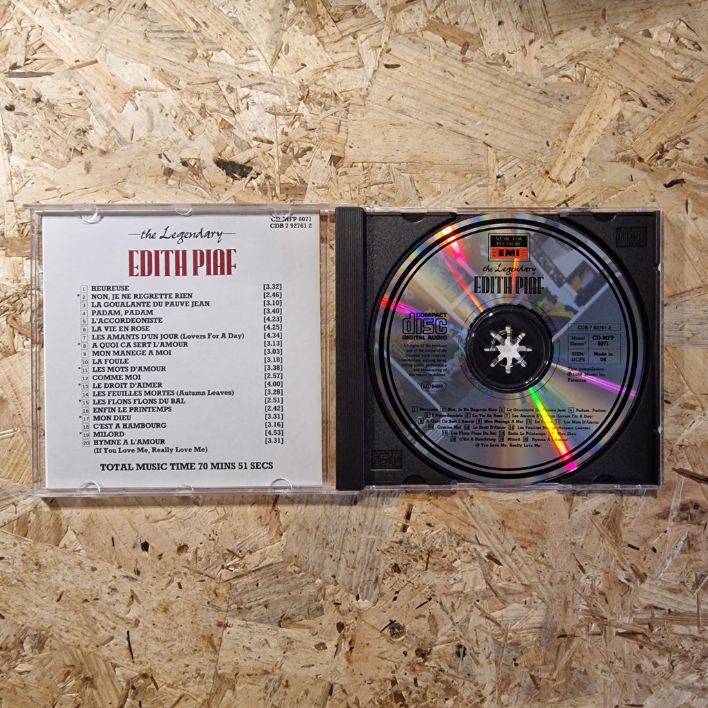 Edith Piaf – The Legendary Edith Piaf