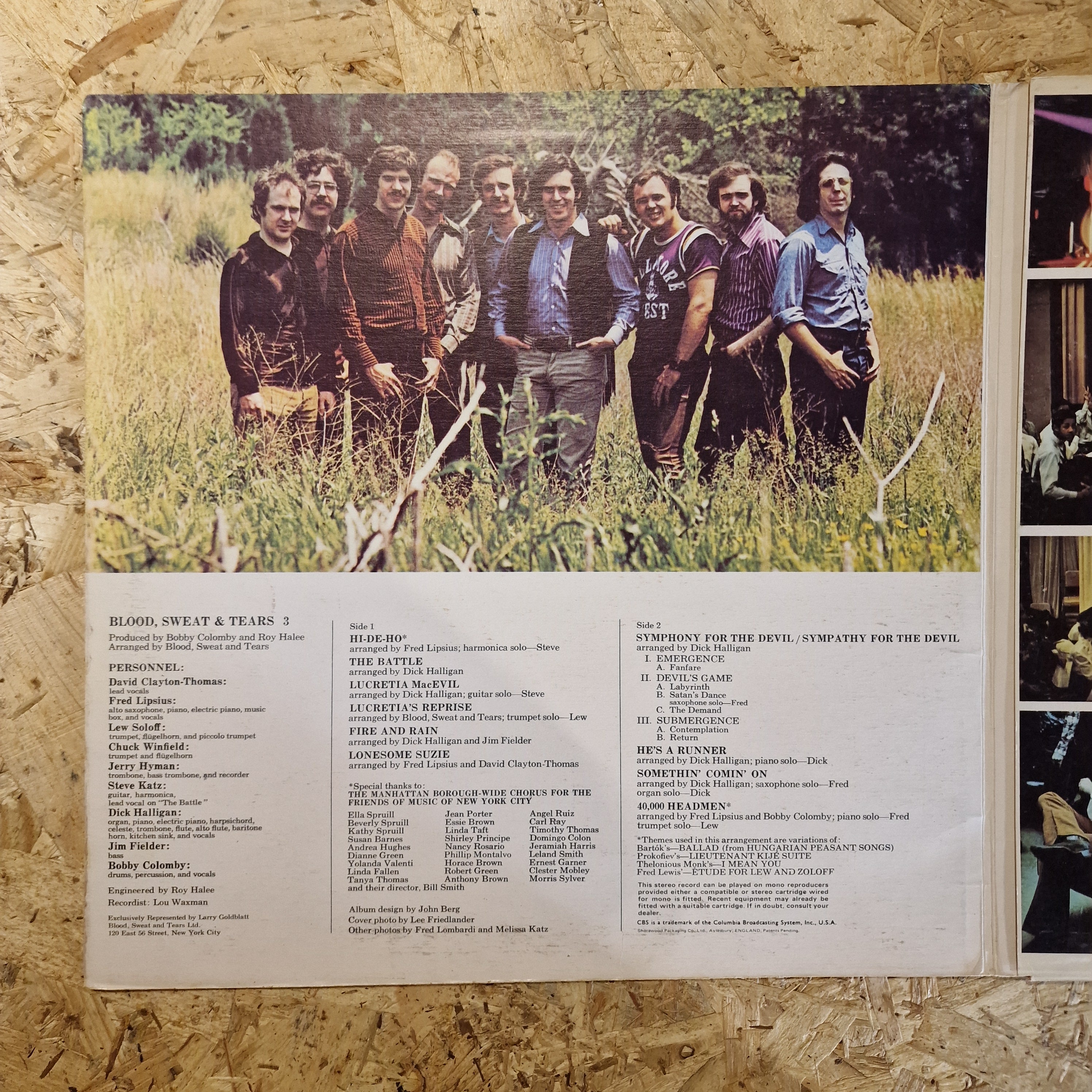 Blood, Sweat & Tears – Blood, Sweat & Tears 3