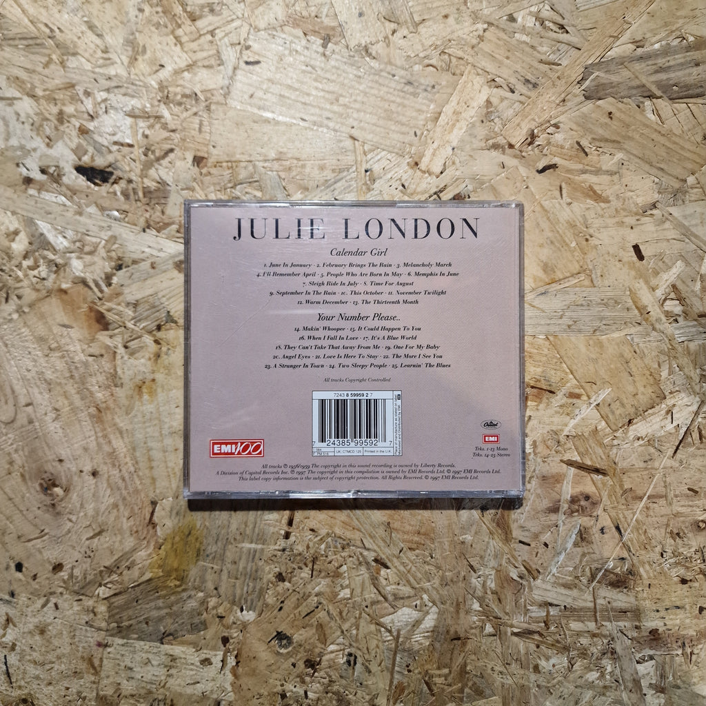 Julie London – Calendar Girl / Your Number Please ...
