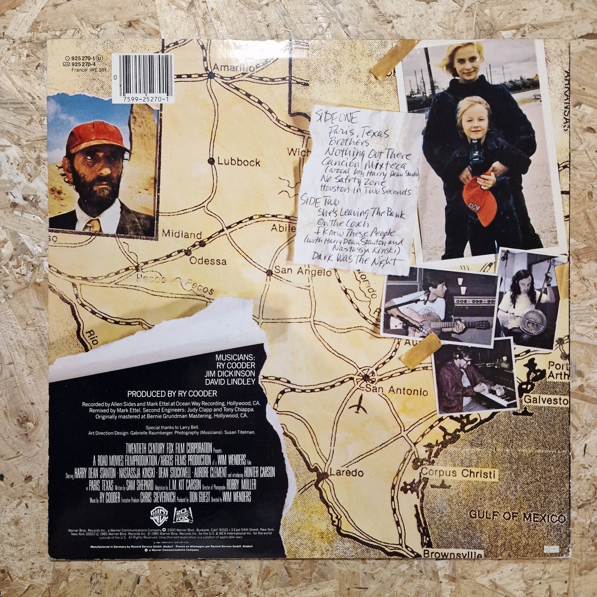 Ry Cooder – Paris, Texas (Original Motion Picture Soundtrack)