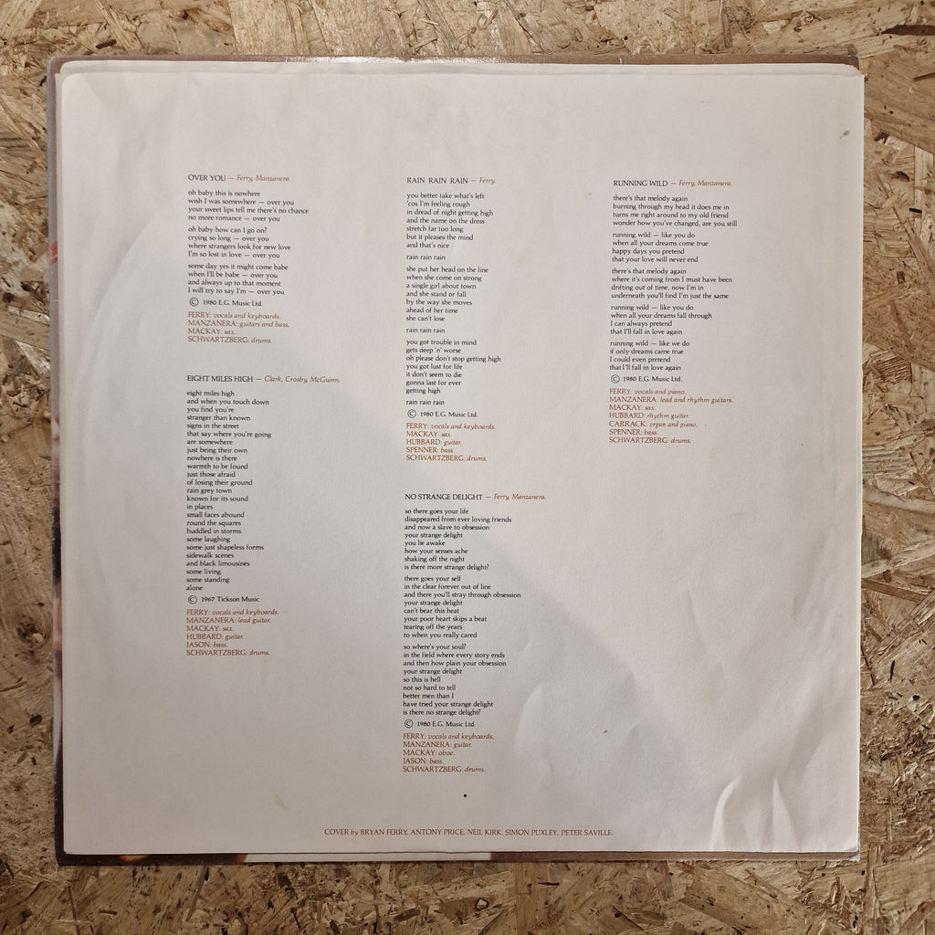 Roxy Music – Flesh + Blood