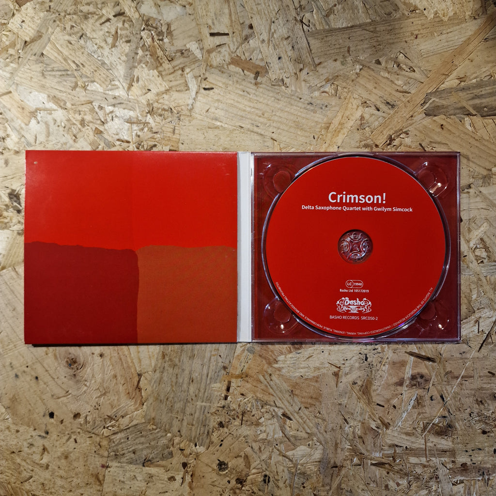 Delta Saxophone Quartet With Gwilym Simcock – Crimson!